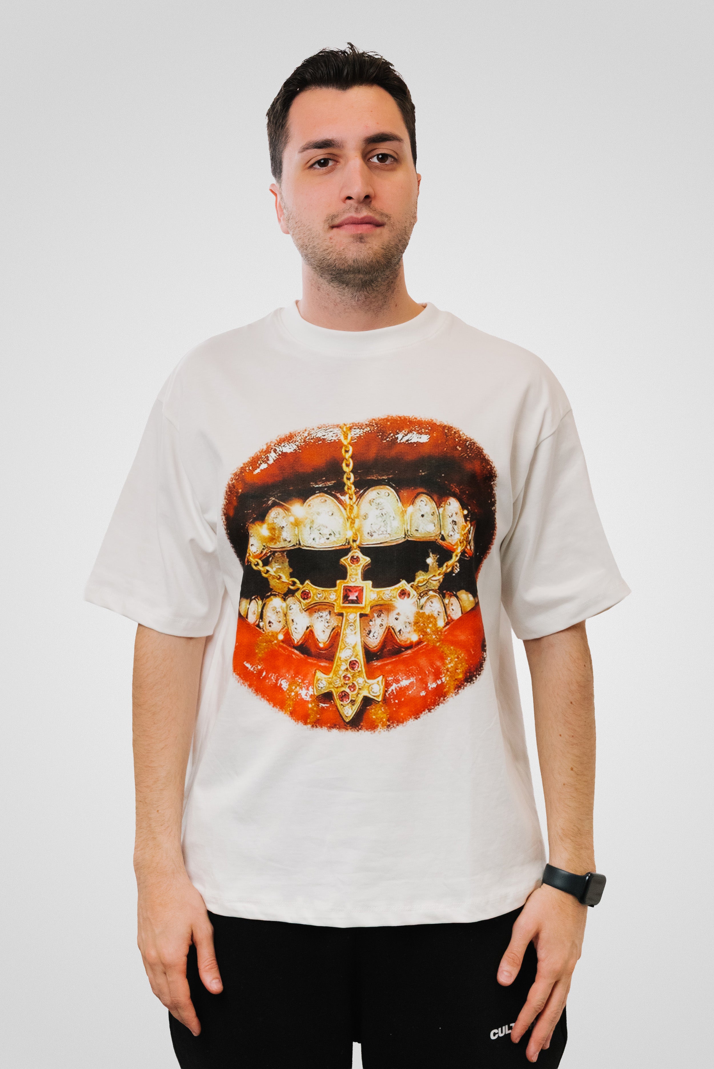 GRILL TEE WHITE - Replacement Brand