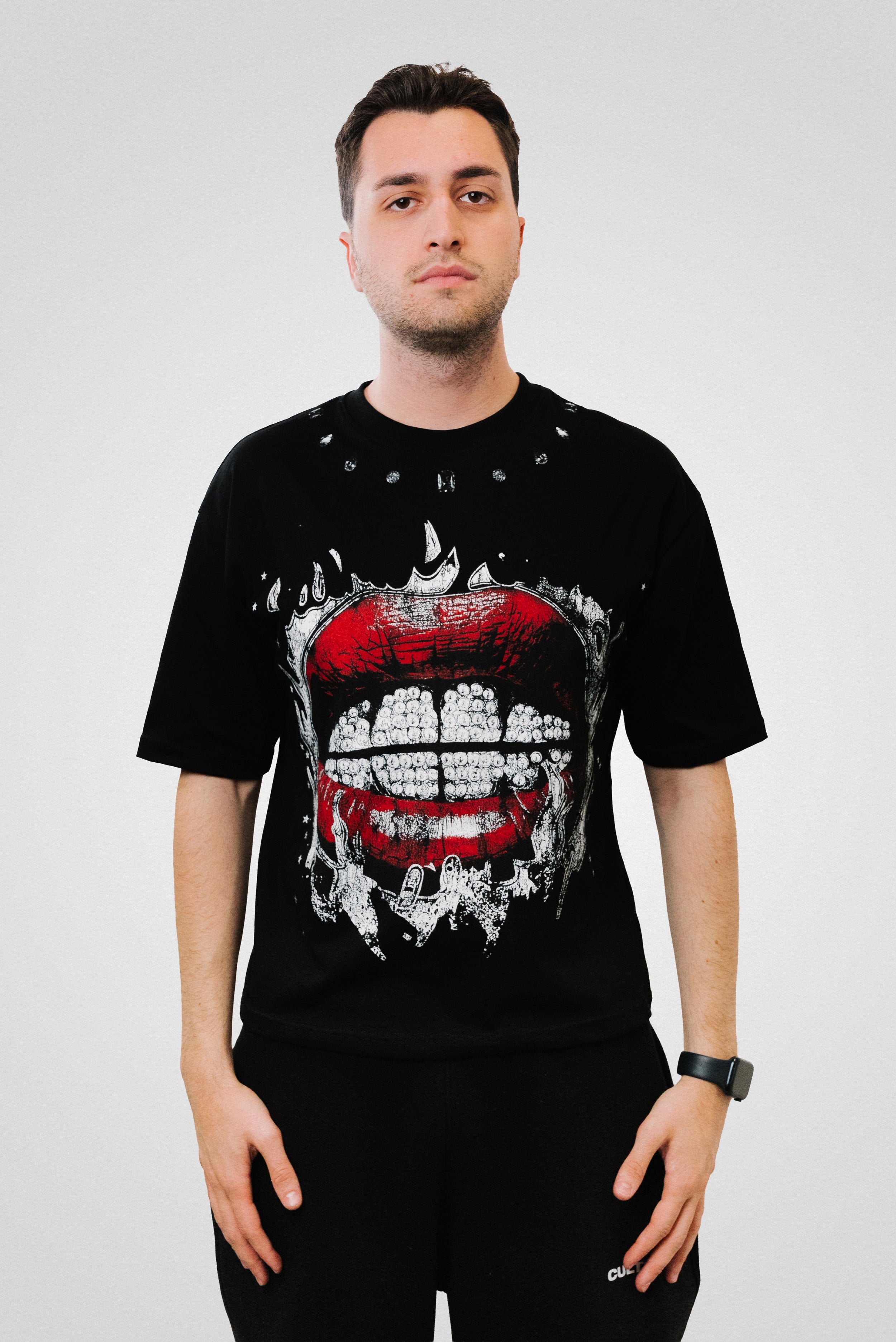 ROCKER TEE BLACK - Shoebuya Brand