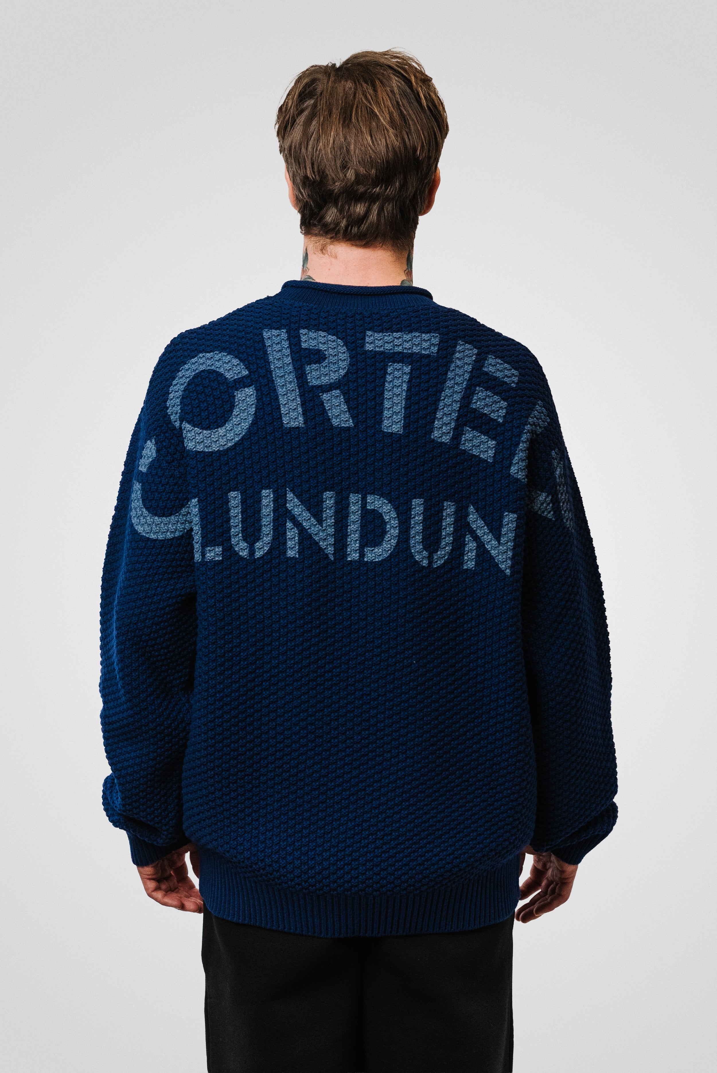 LUNDUN GUERILLAZ KNIT NAVY CORTEIZ