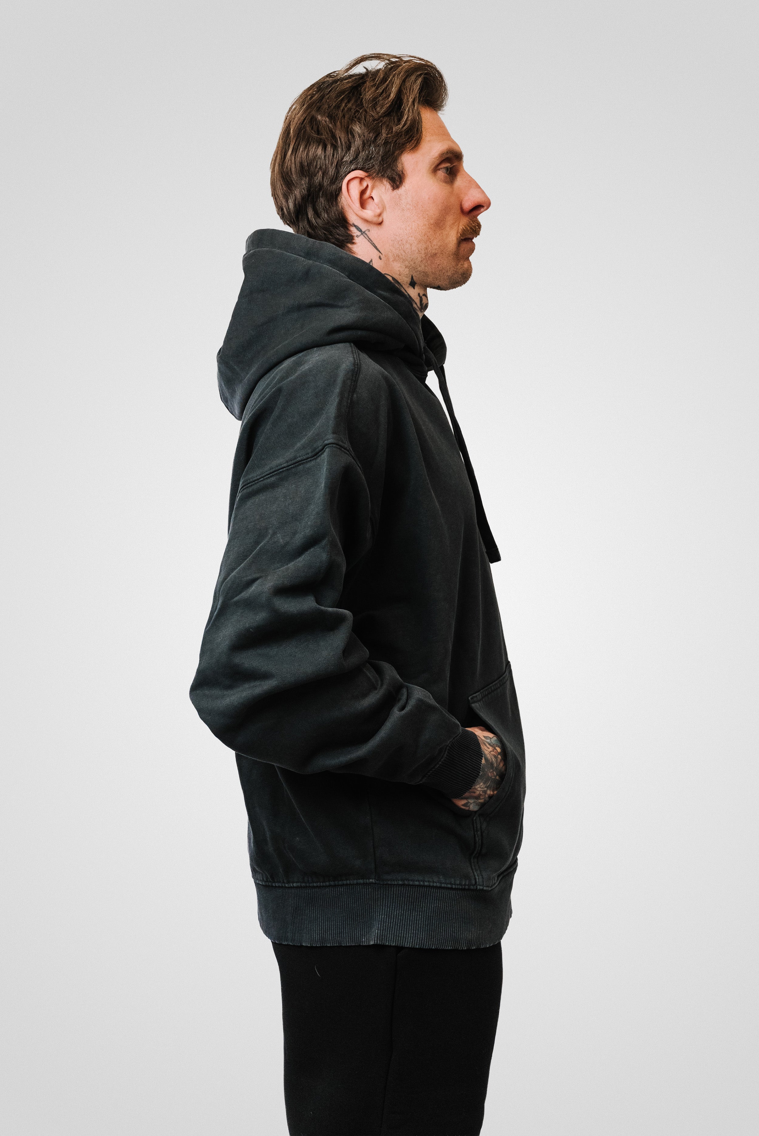 K HOODIE GREY - Hamrah Brand