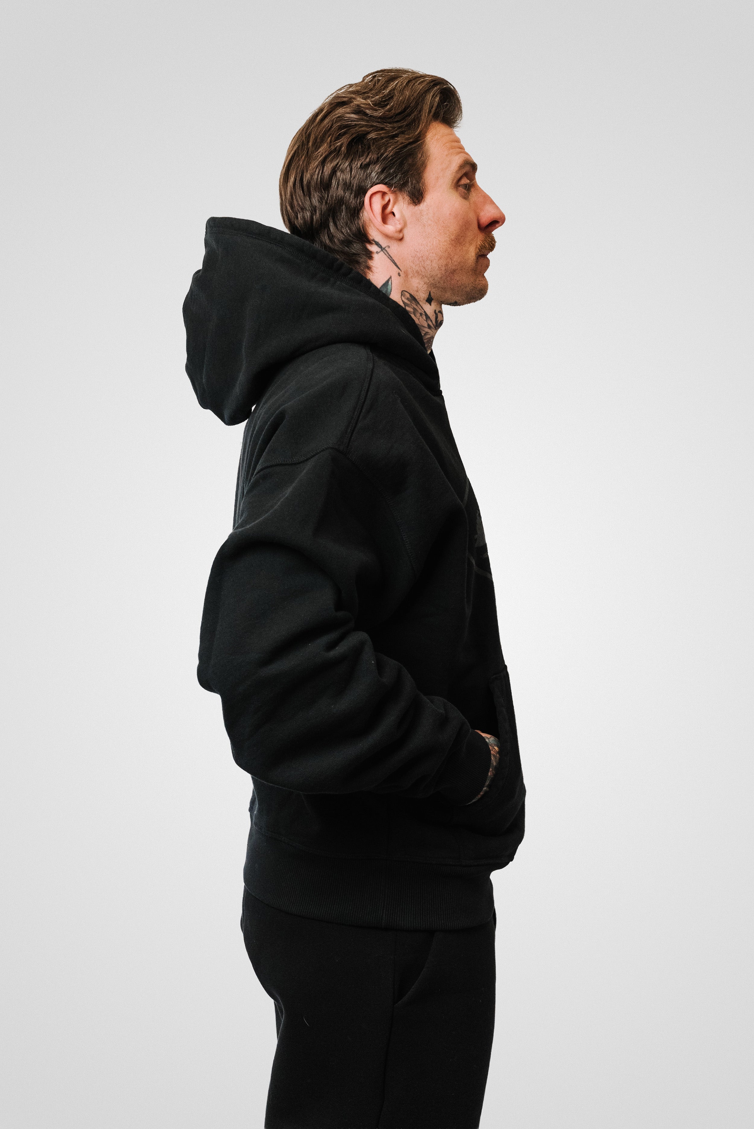 CORTEIZ ALCATRAZ 2025 HOODIE BLACK