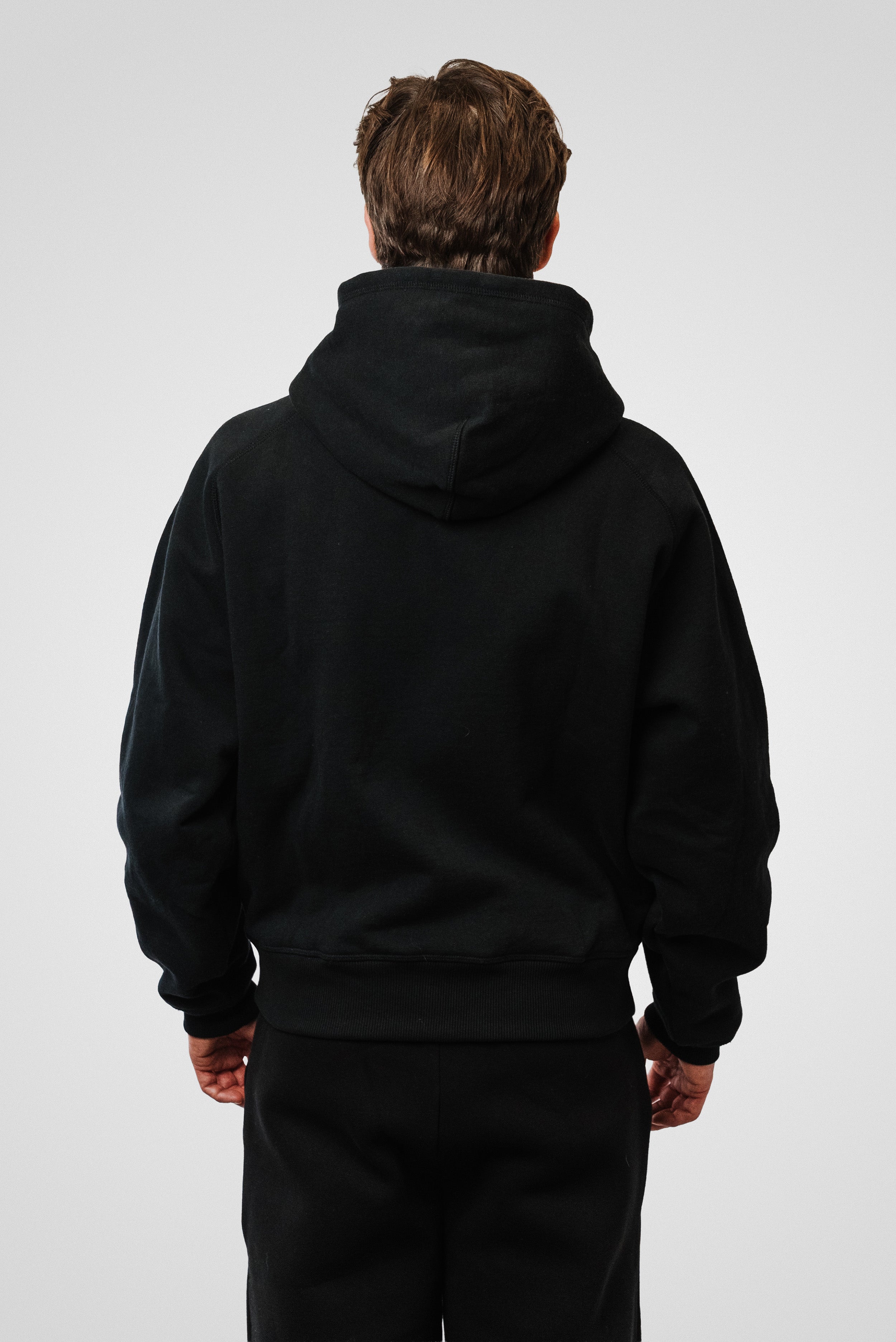 CORTEIZ THERMAL ZIP HOODIE BLACK