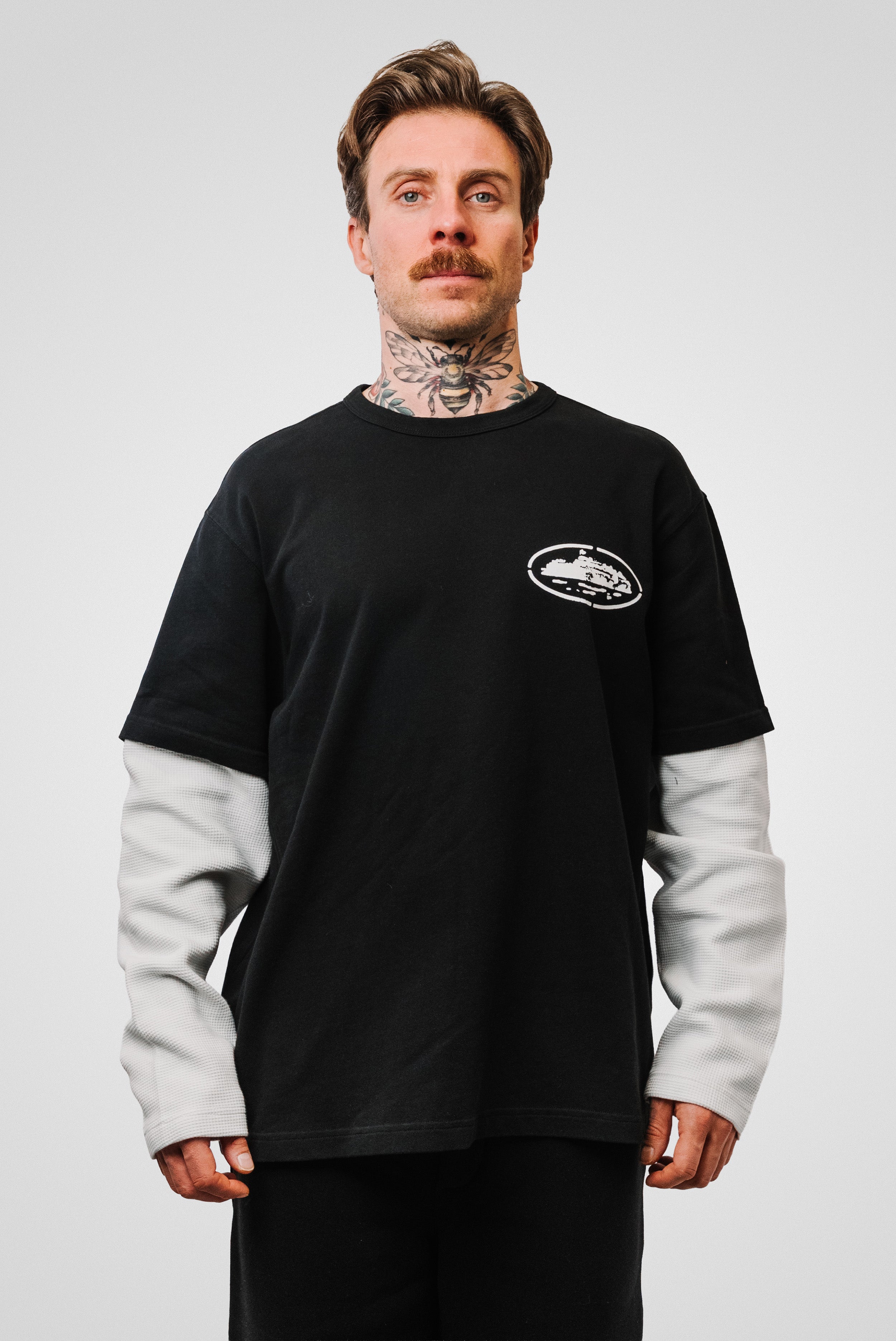 ALCATRAZ HYBRID THERMAL LONGSLEEVE BLACK CORTEIZ