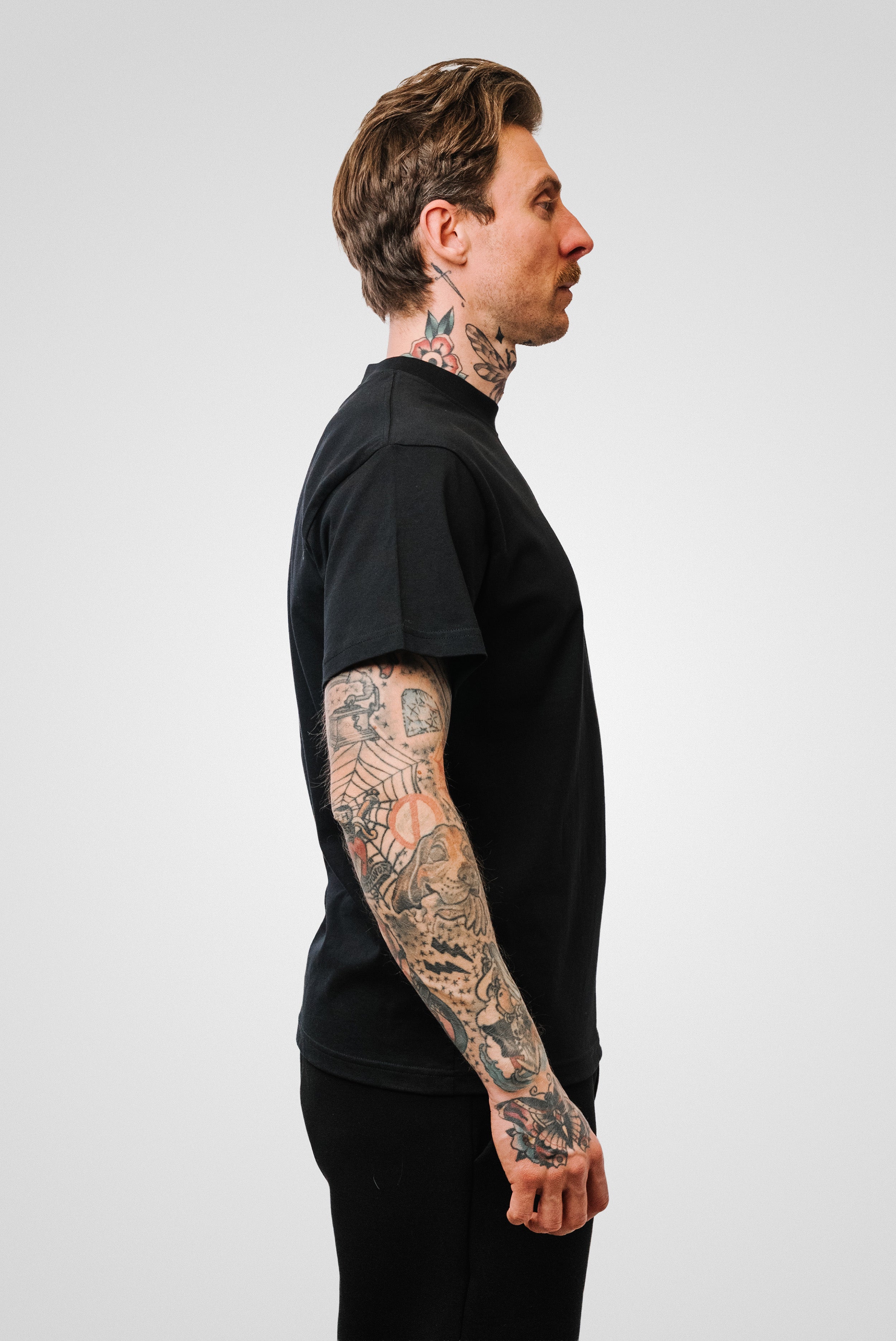 CORTEIZ NOODLE TEE BLACK
