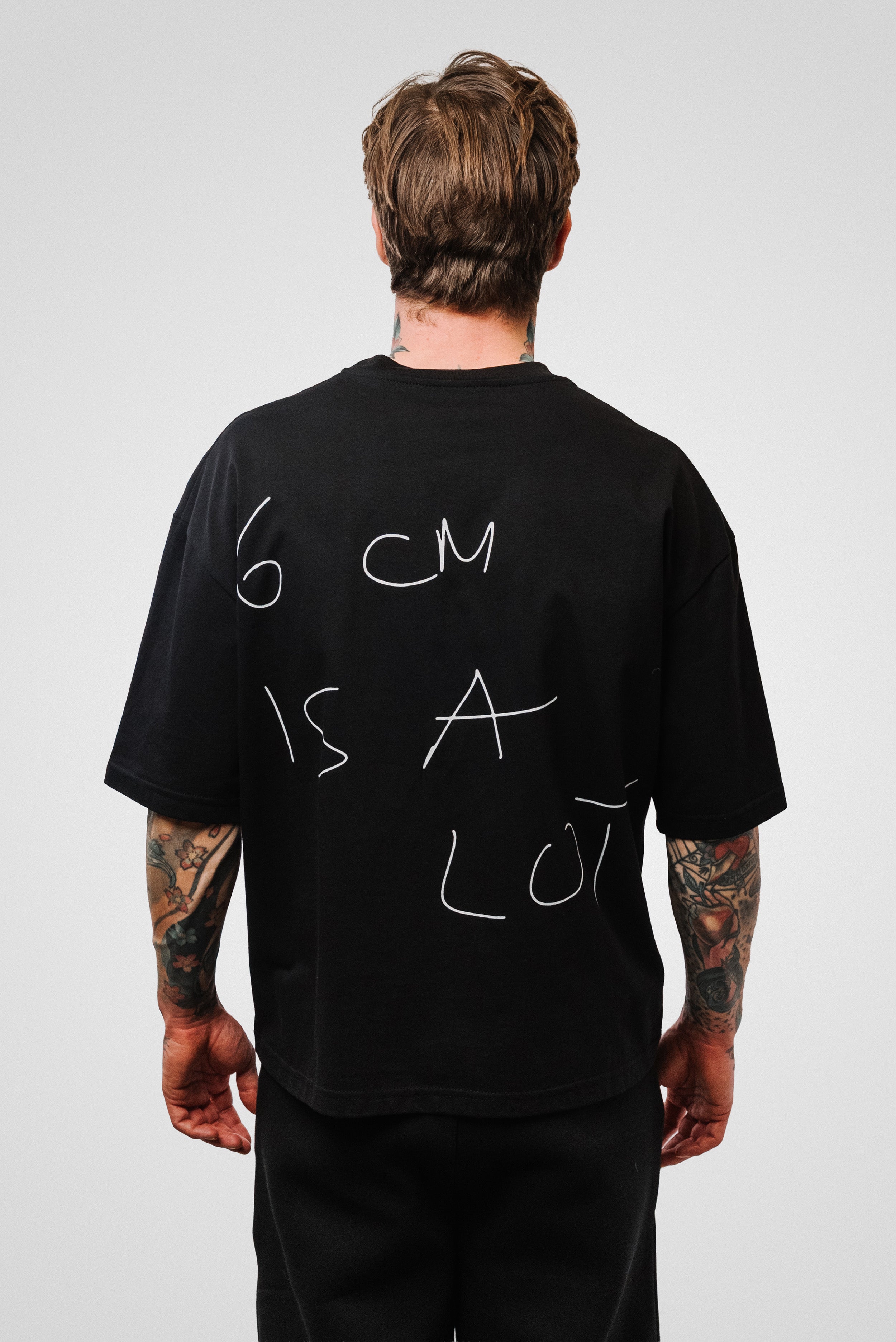 6CM TEE BLACK - Pogo Brand