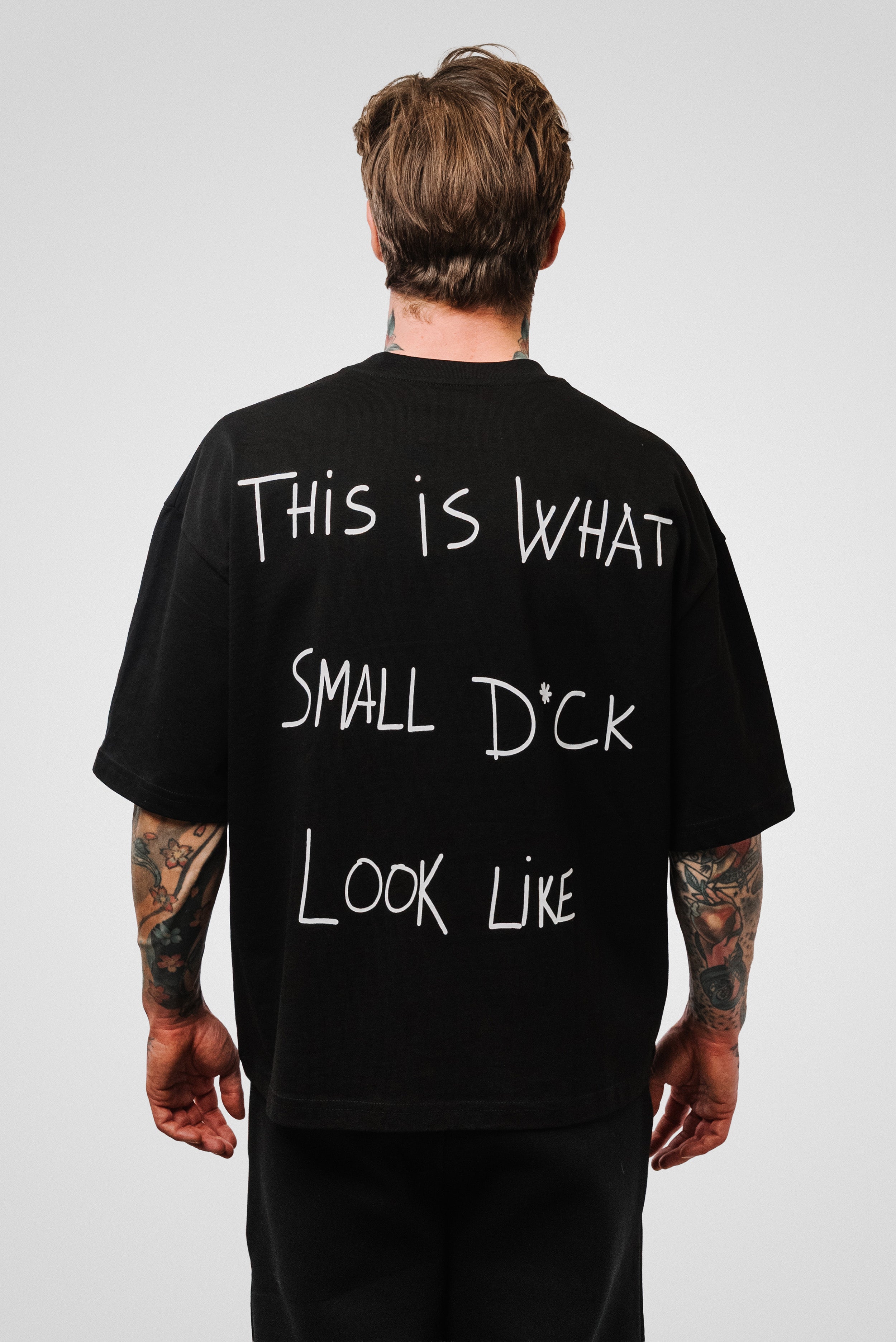SMALL D*CK TEE BLACK - Pogo Brand