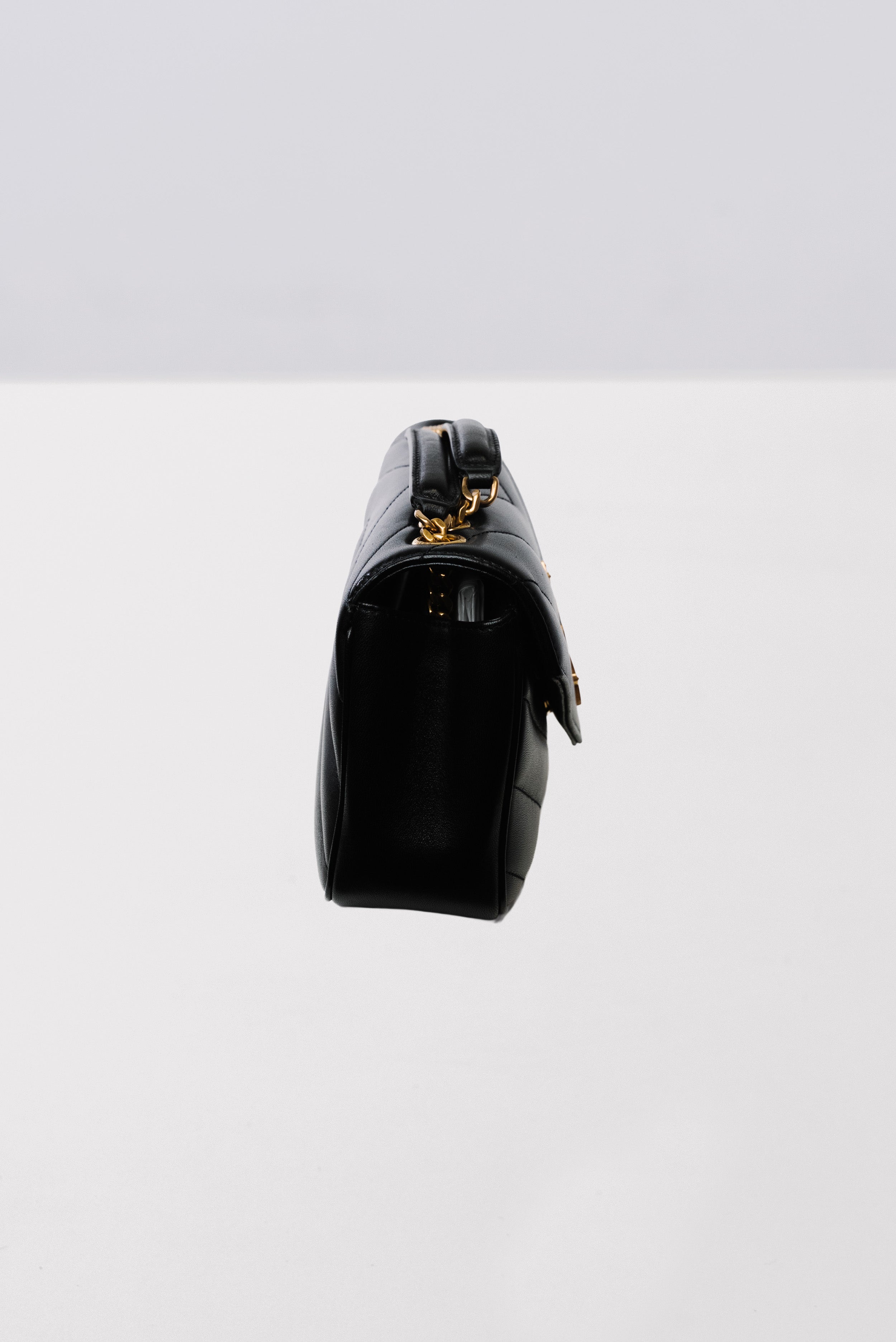 BORSA LOULOU IN PELLE DI VITELLO TRAPUNTATA BLACK - Yves Saint Laurent