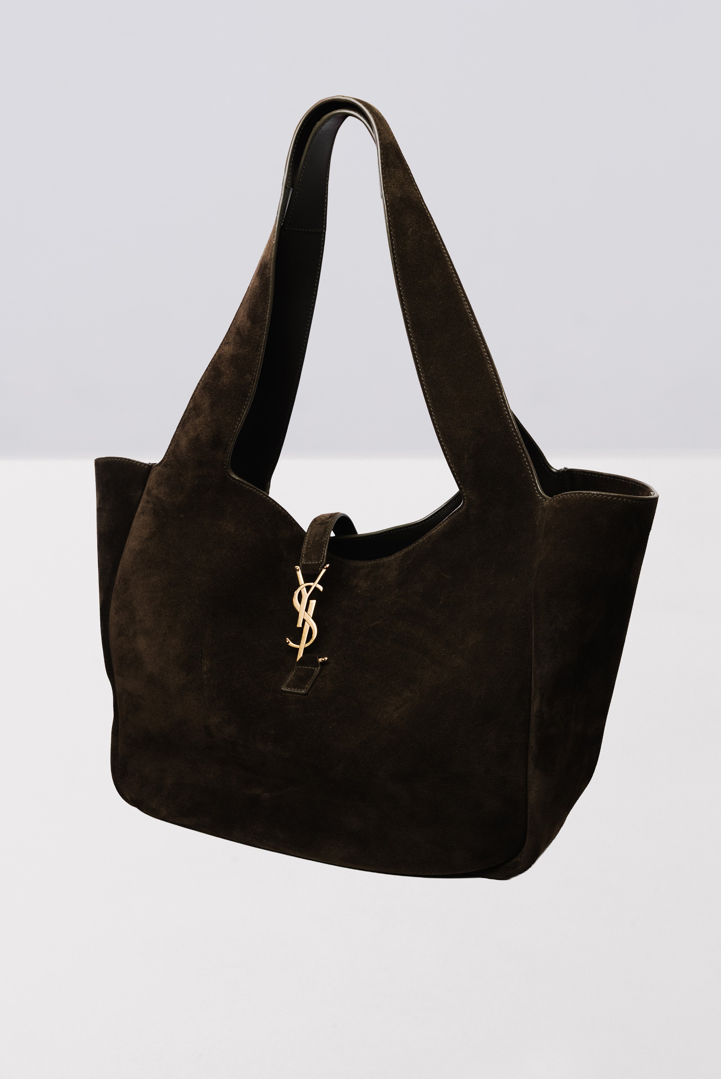 BORSA LE 5 À 7 BEA IN SUEDE LIGHT MUSK - Yves Saint Laurent