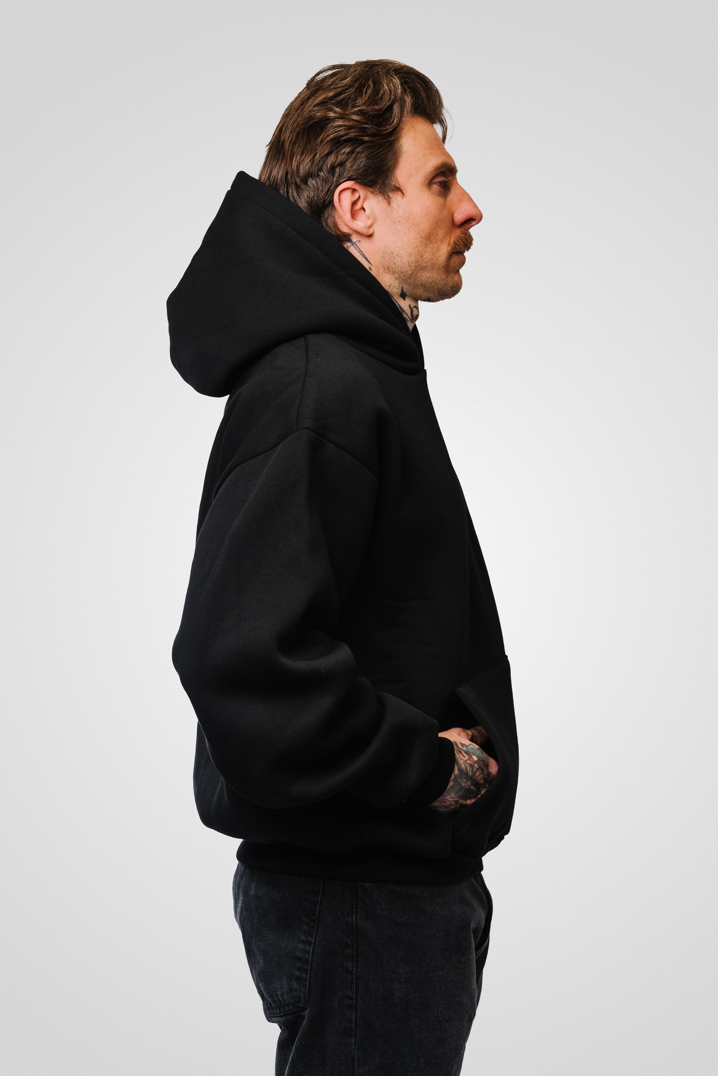 ELEVATE HOODIE BLACK - Horda Brand