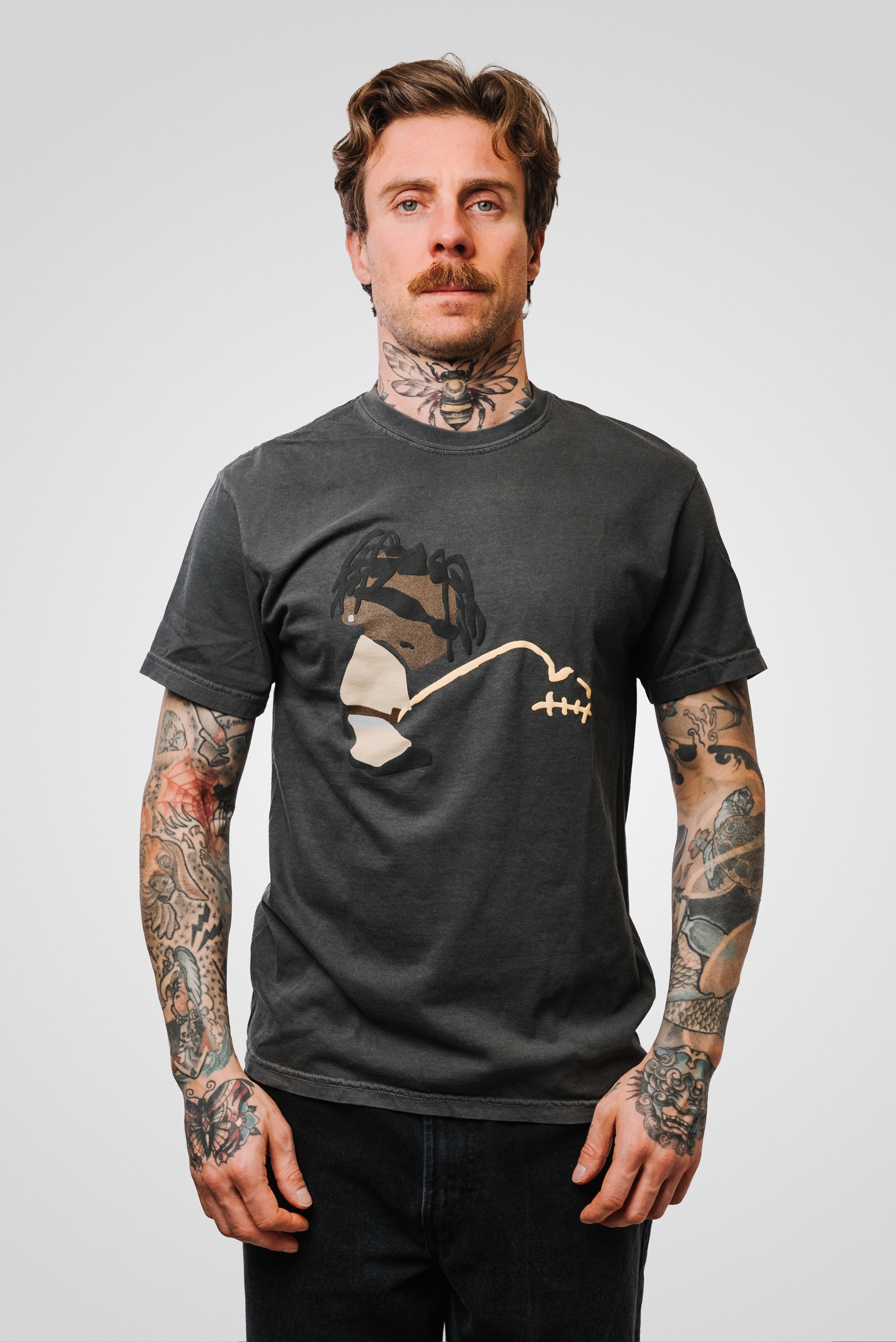 TRAVIS SCOTT RODEO CPFM TRACK 8 TEE WASHED