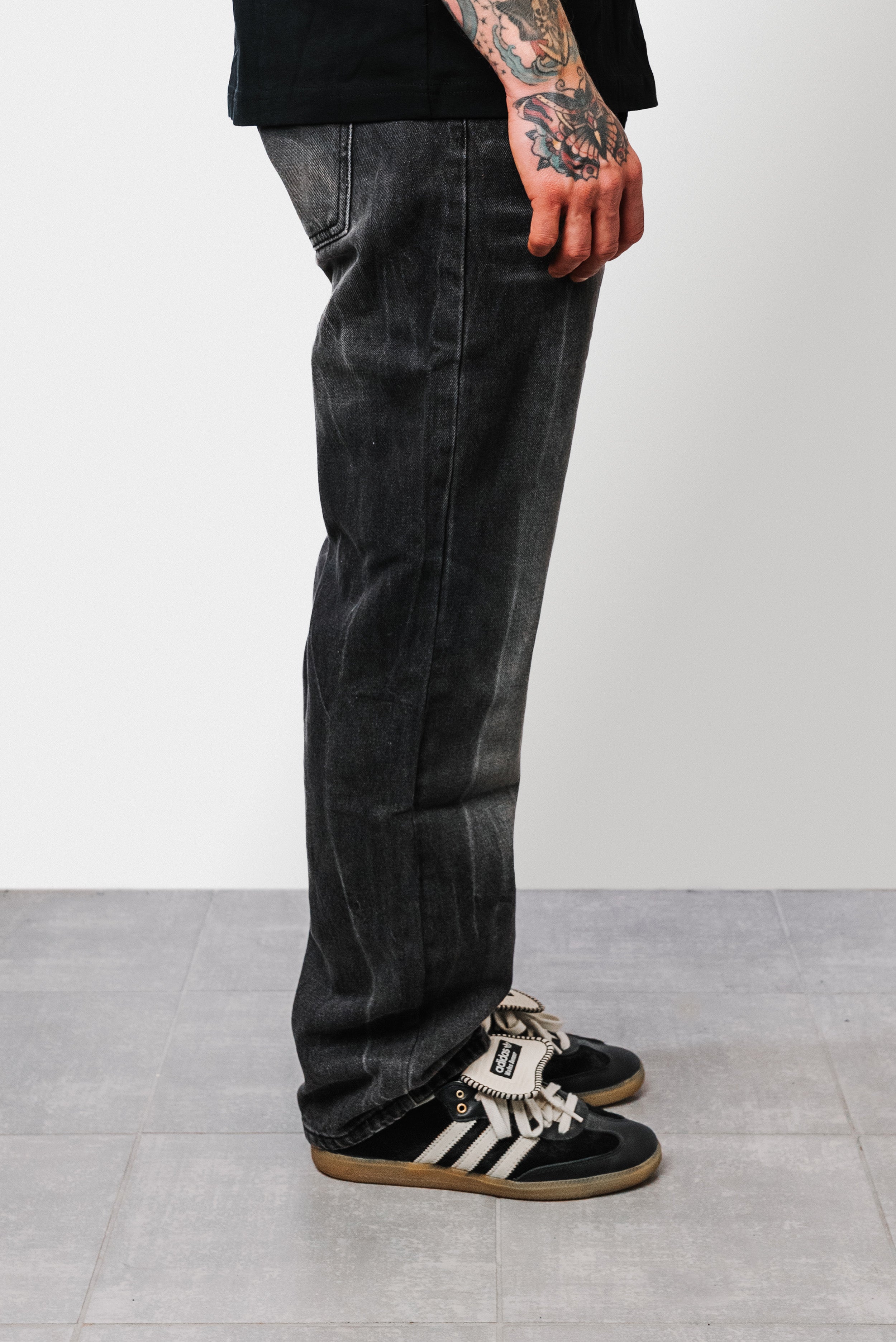 BLACK BASIC JEANS - Replacement Brand