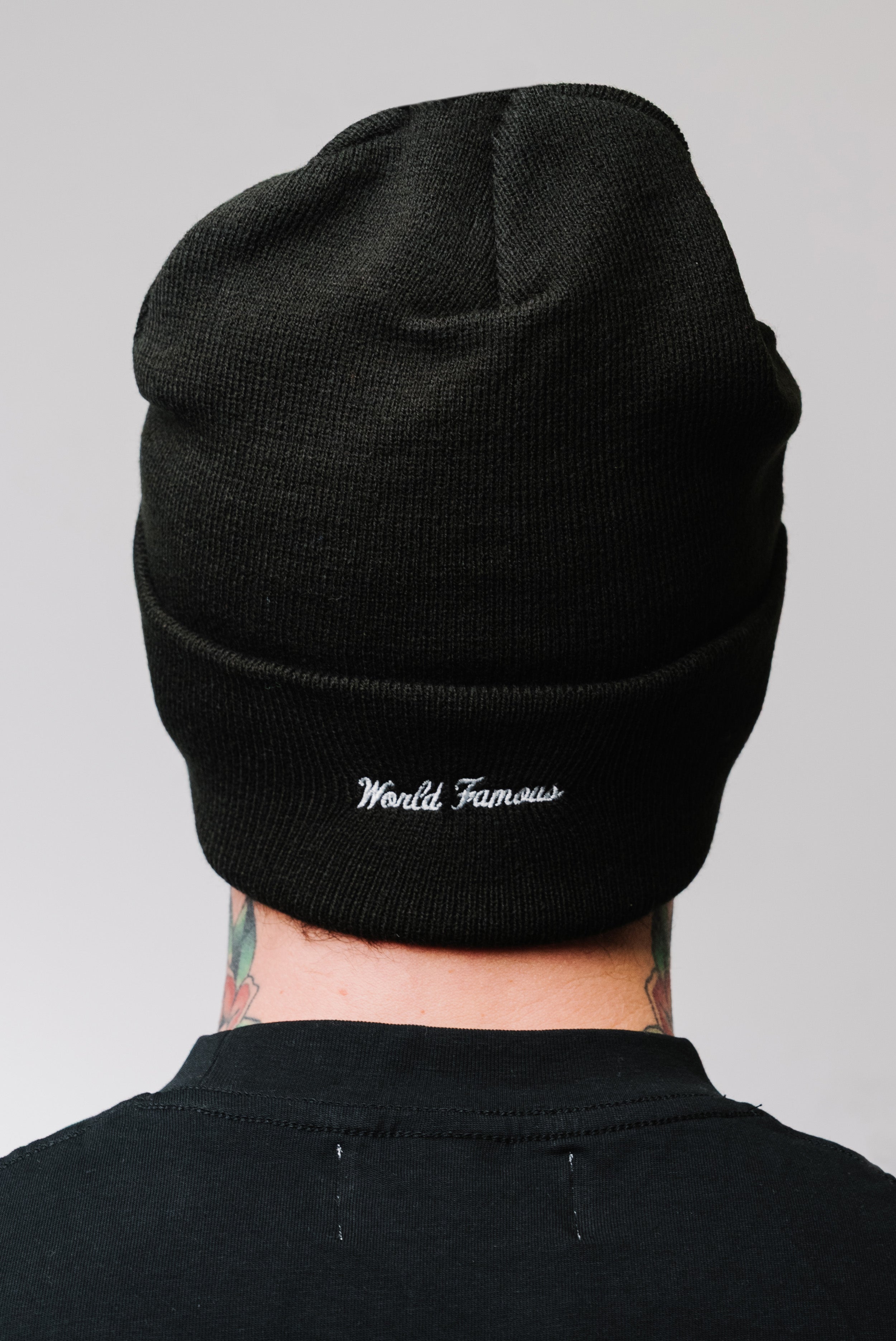 SUPREME BOX LOGO BEANIE FW25 BLACK