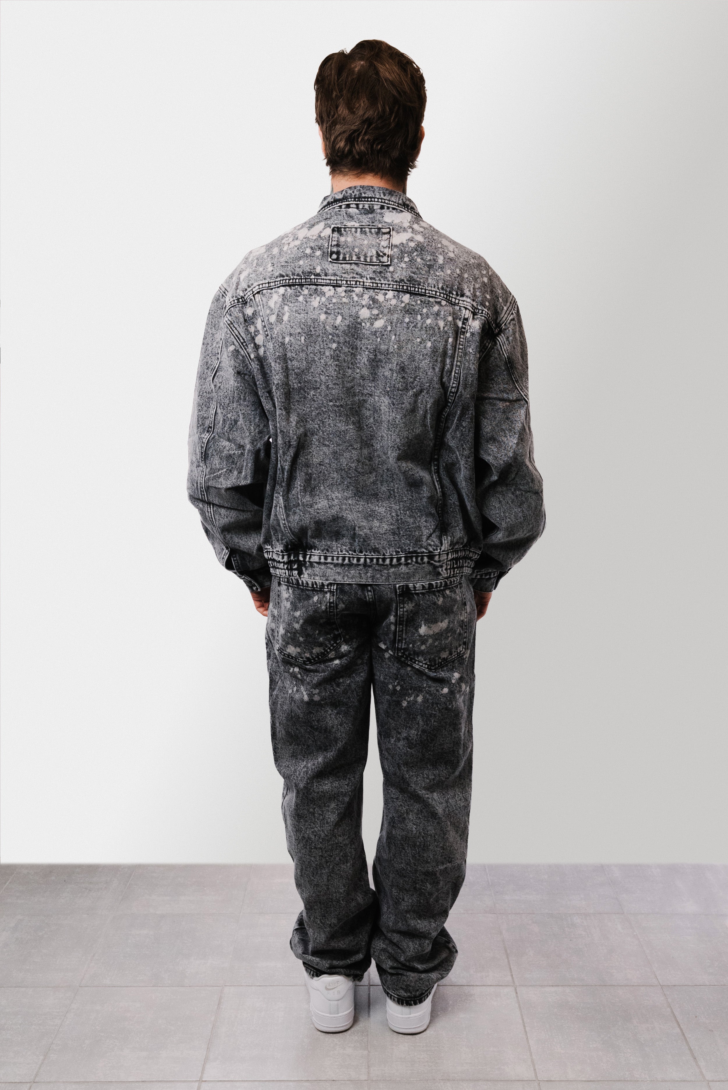 PAINT GREY DENIM SUIT - Replacement Brand