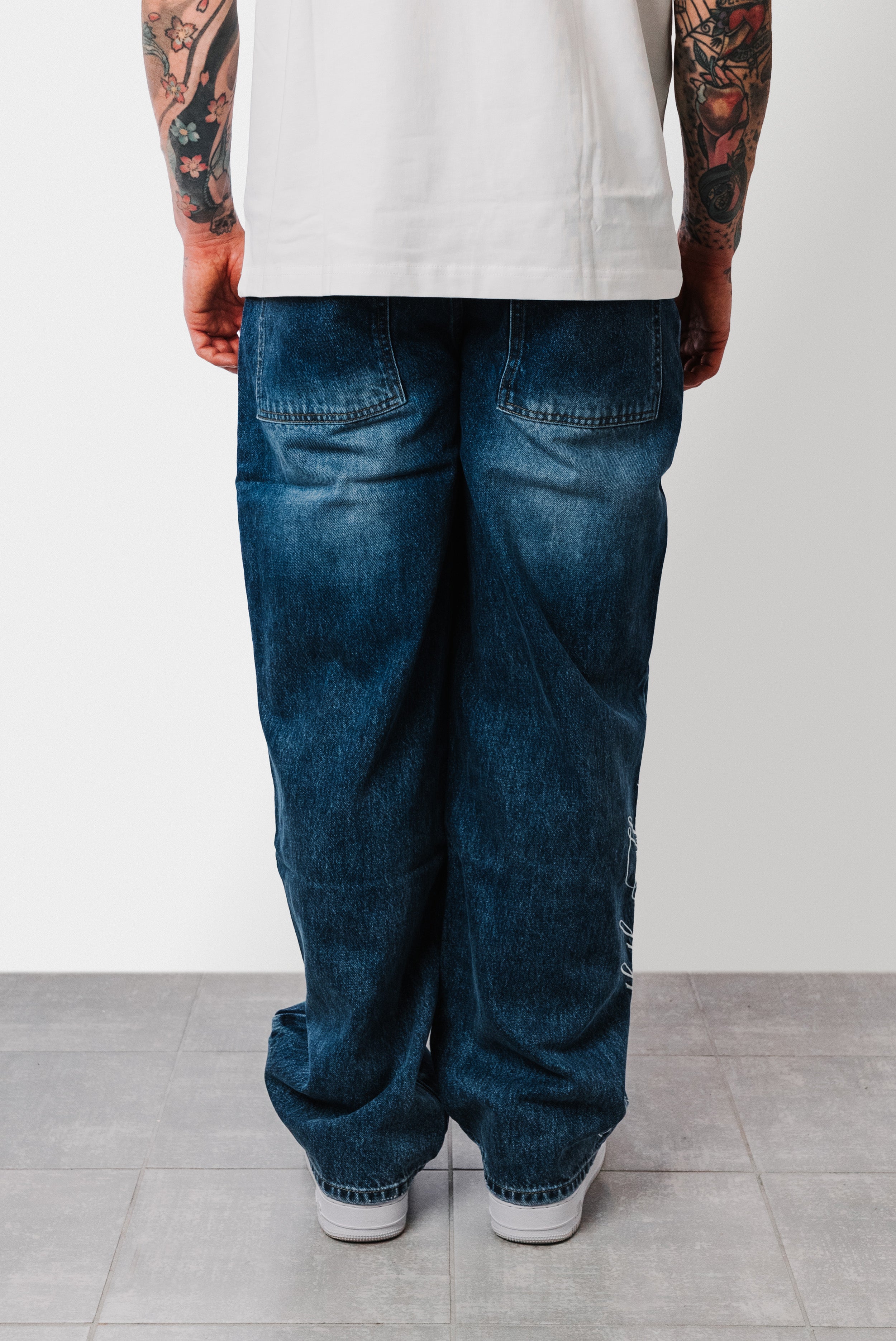 EMBROIDERED WOMEN JEANS DENIM - TheDoubleE