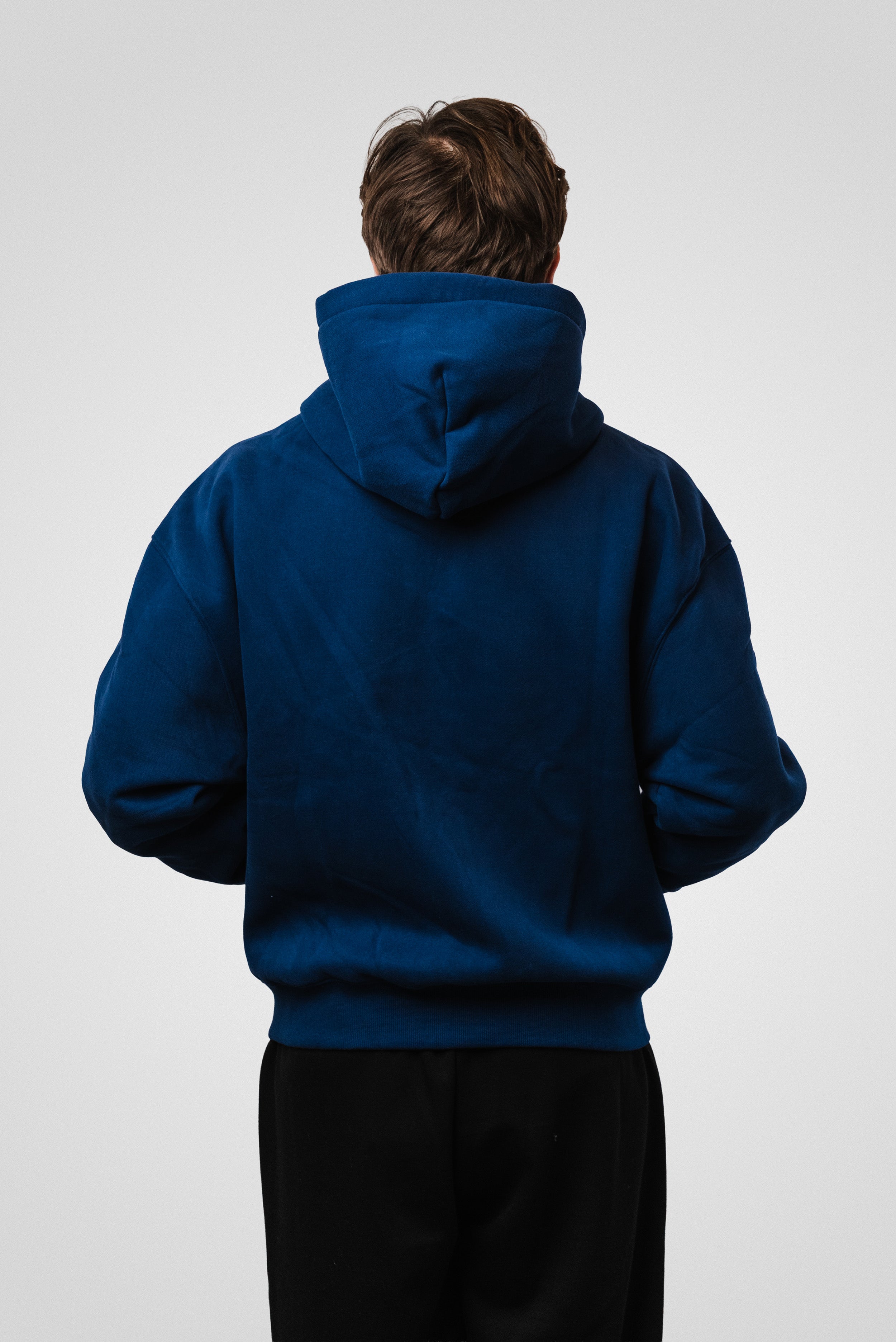 ZIP HOODIE VIOLET ROYAL BLUE - Shoebuya Design