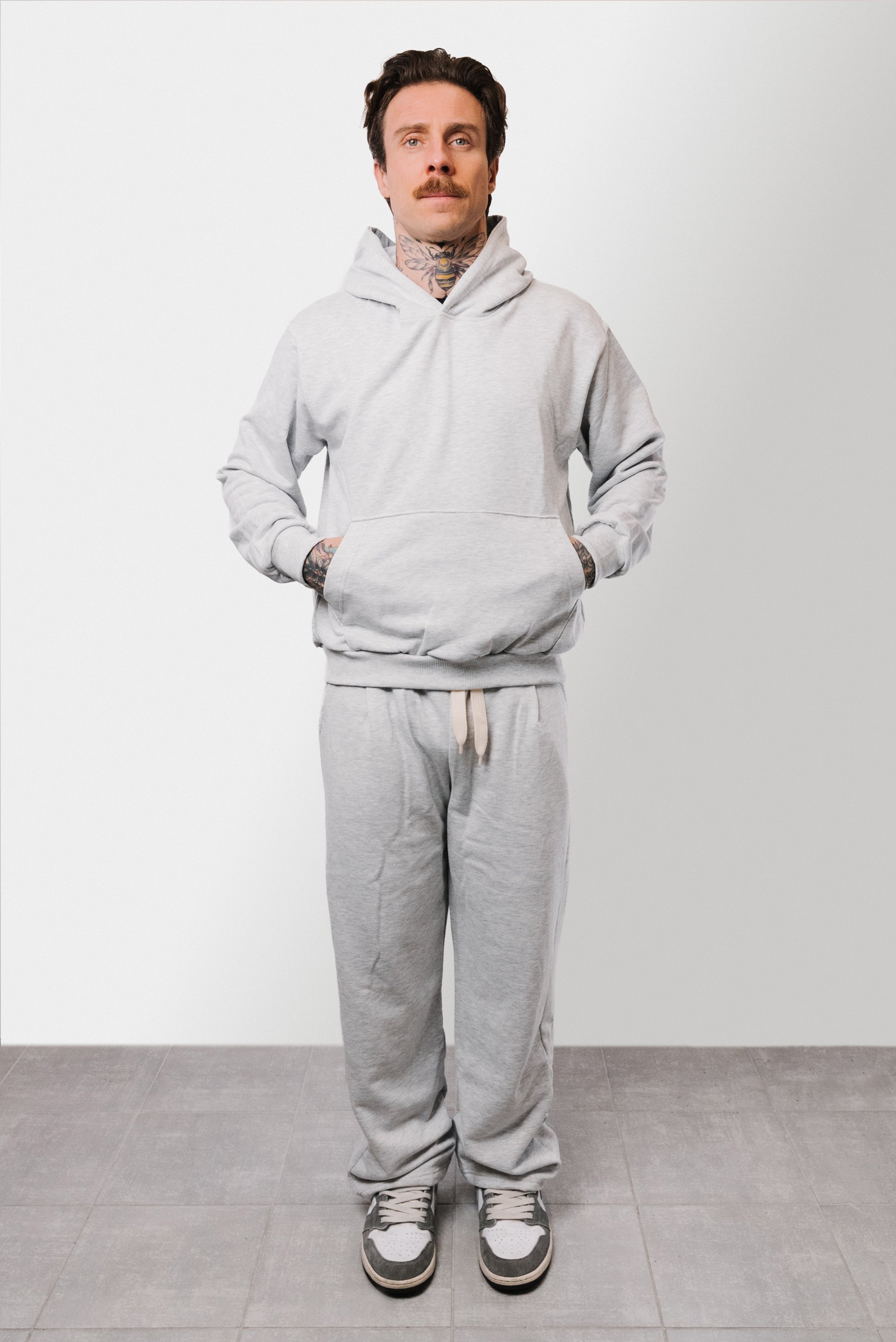 LIGHT GREY WINTER TRACKSUIT - Replacement Brand