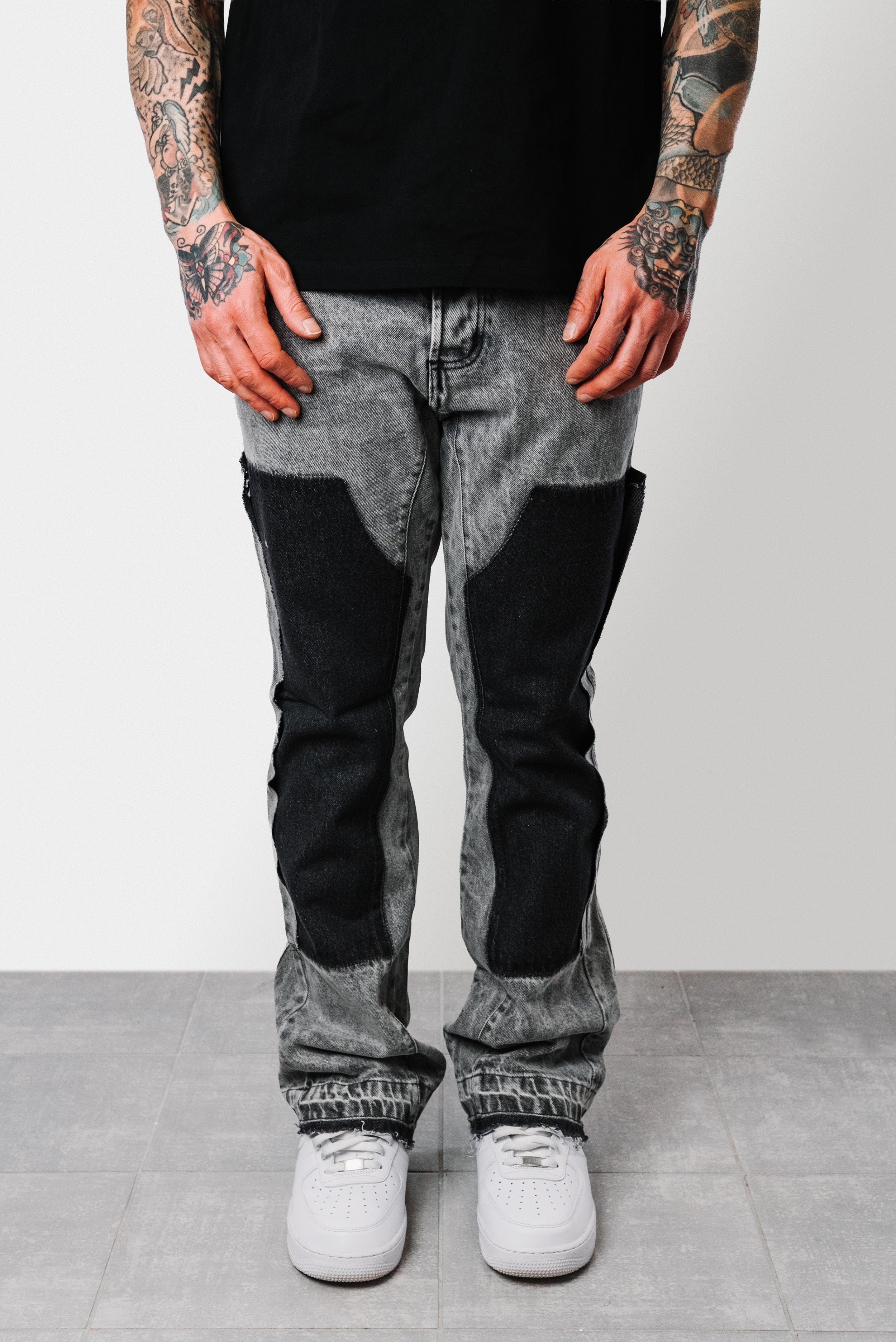 JOHNS DENIM FLARED JEANS - Replacement Brand