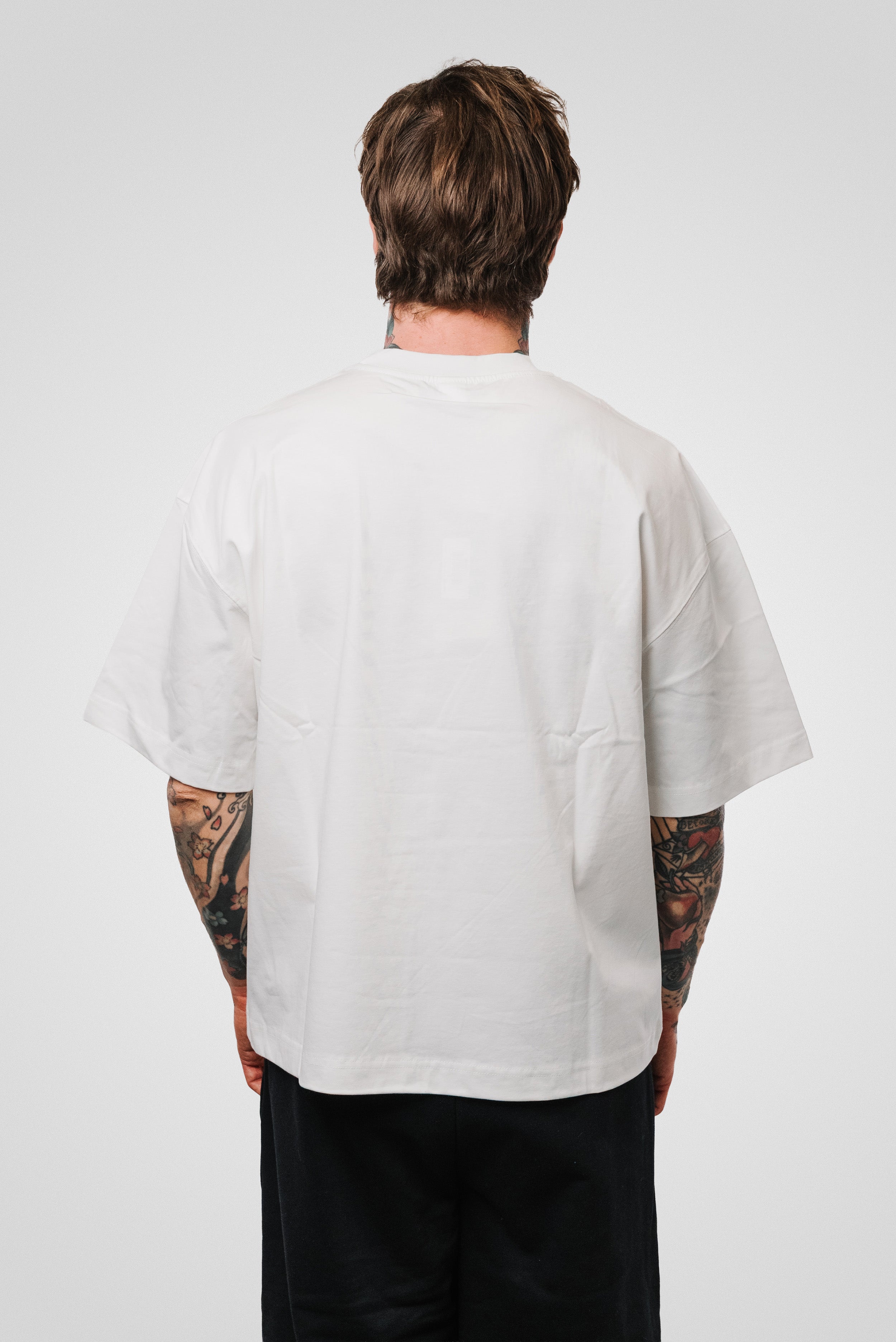 CHILD RIBBON PINK WHITE TEE - Noissey Brand