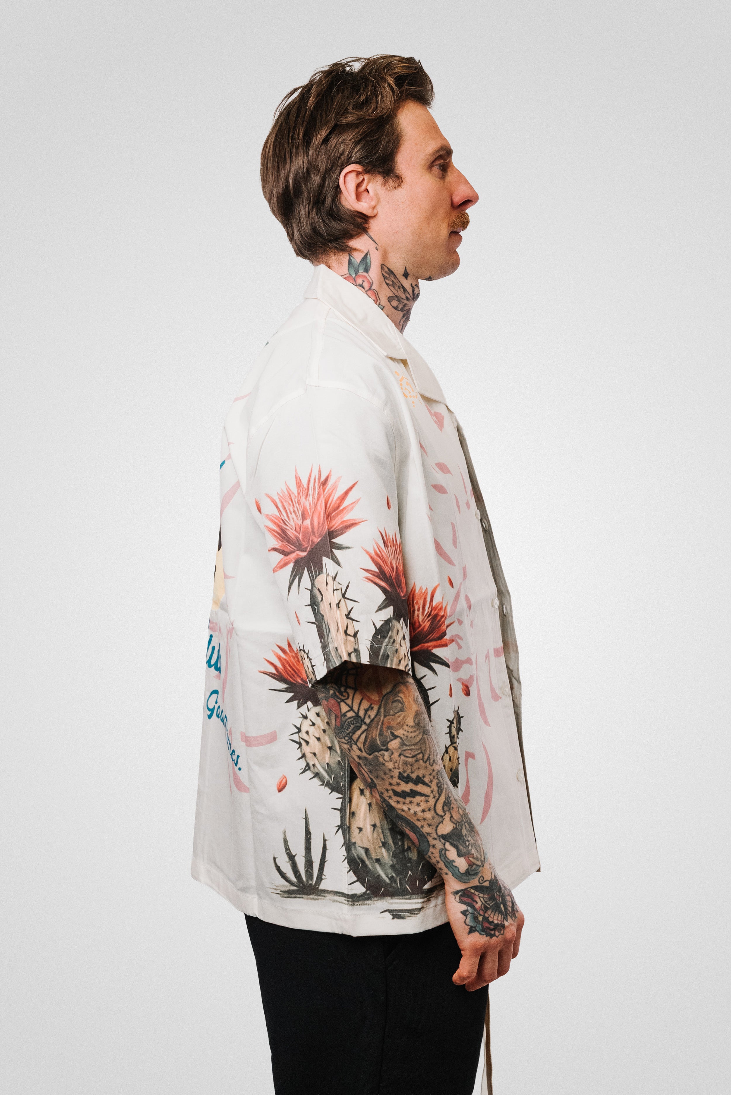 POPELINE SHIRT CREAM UNISEX - Barrow