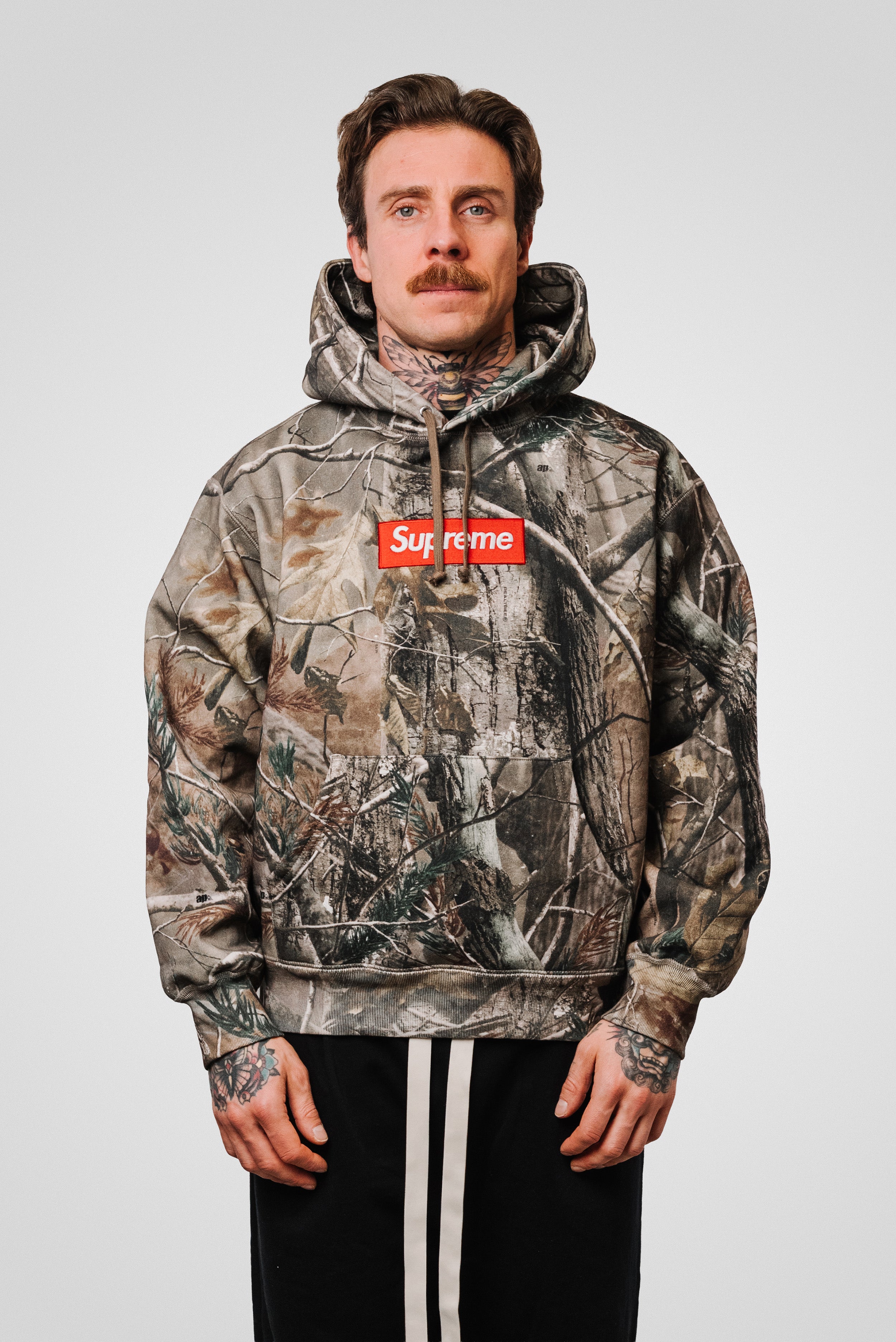 SUPREME BOX LOGO HOODIE FW25 CAMO REALTREE