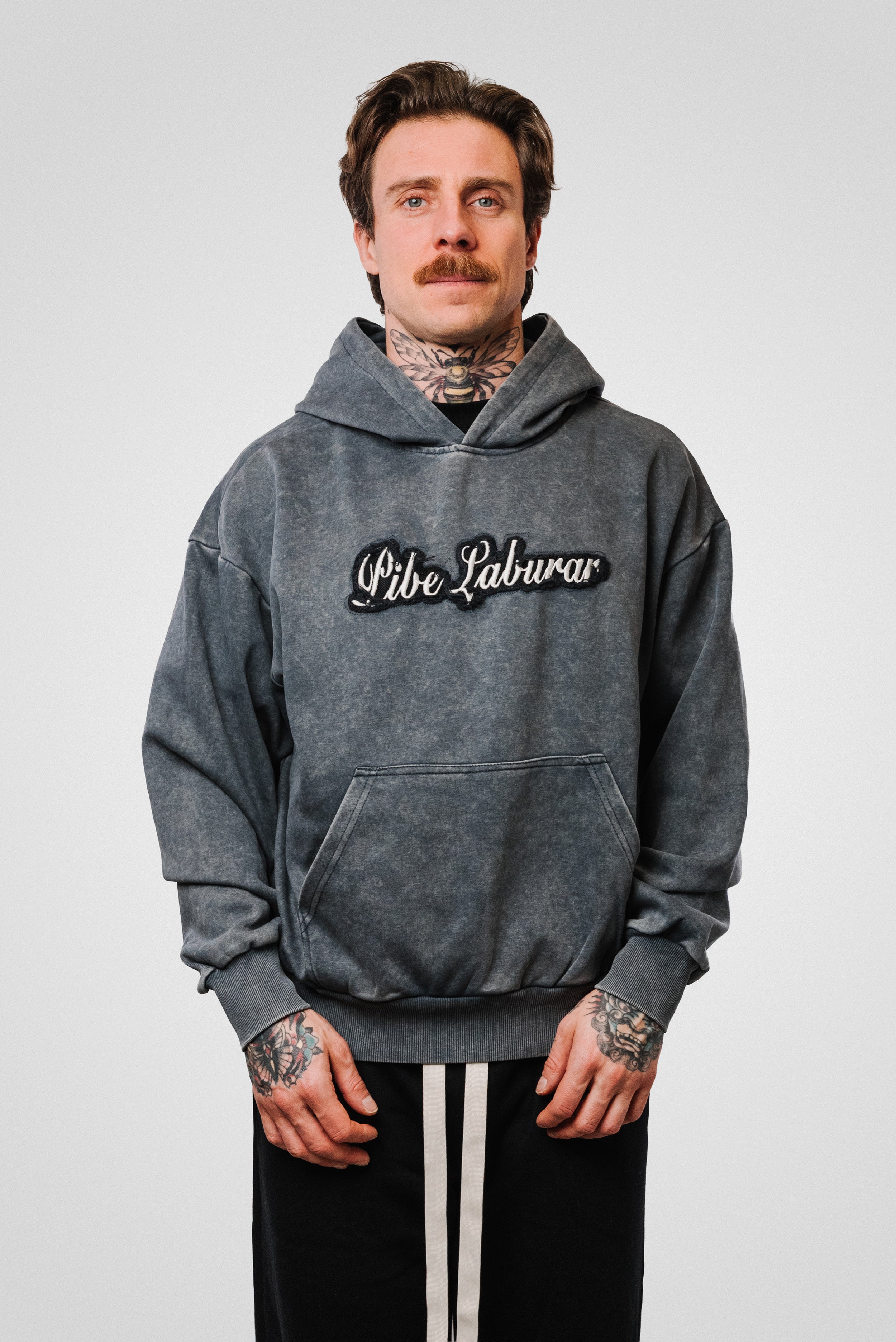 TOKYO GREY HOODIE - Shoebuya Design