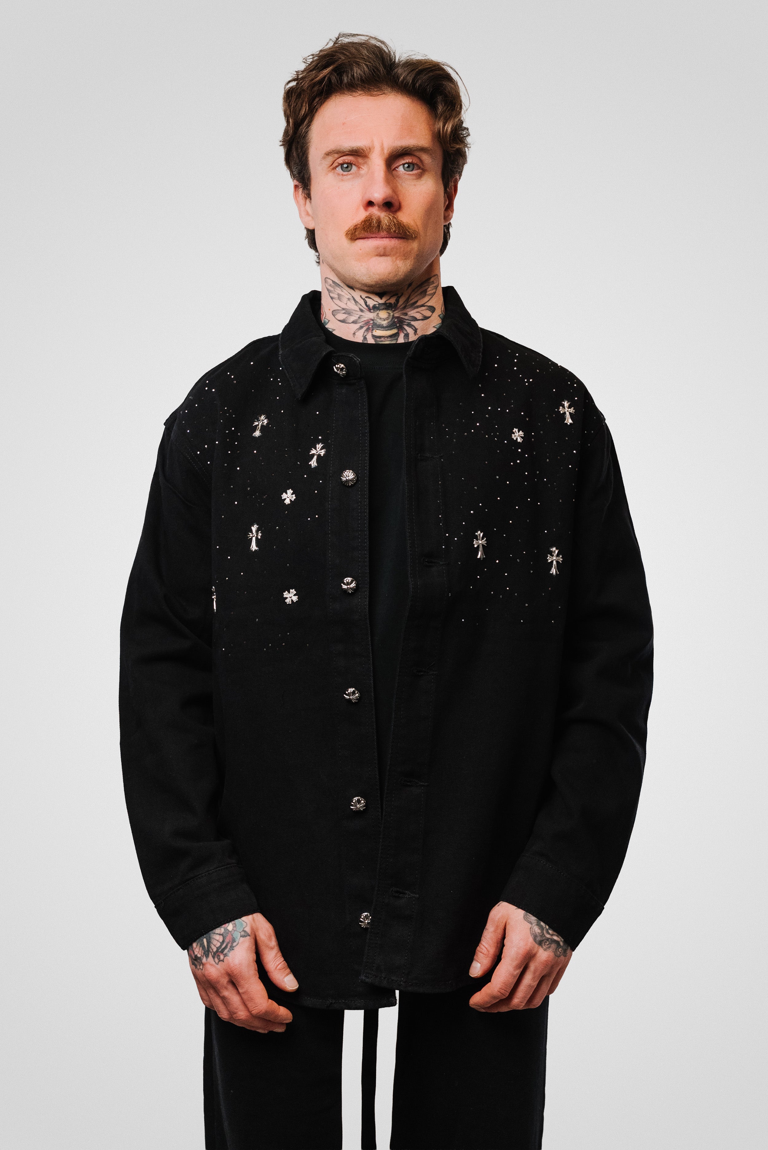 GOTHIC DENIM JACKET - Shoebuya Design