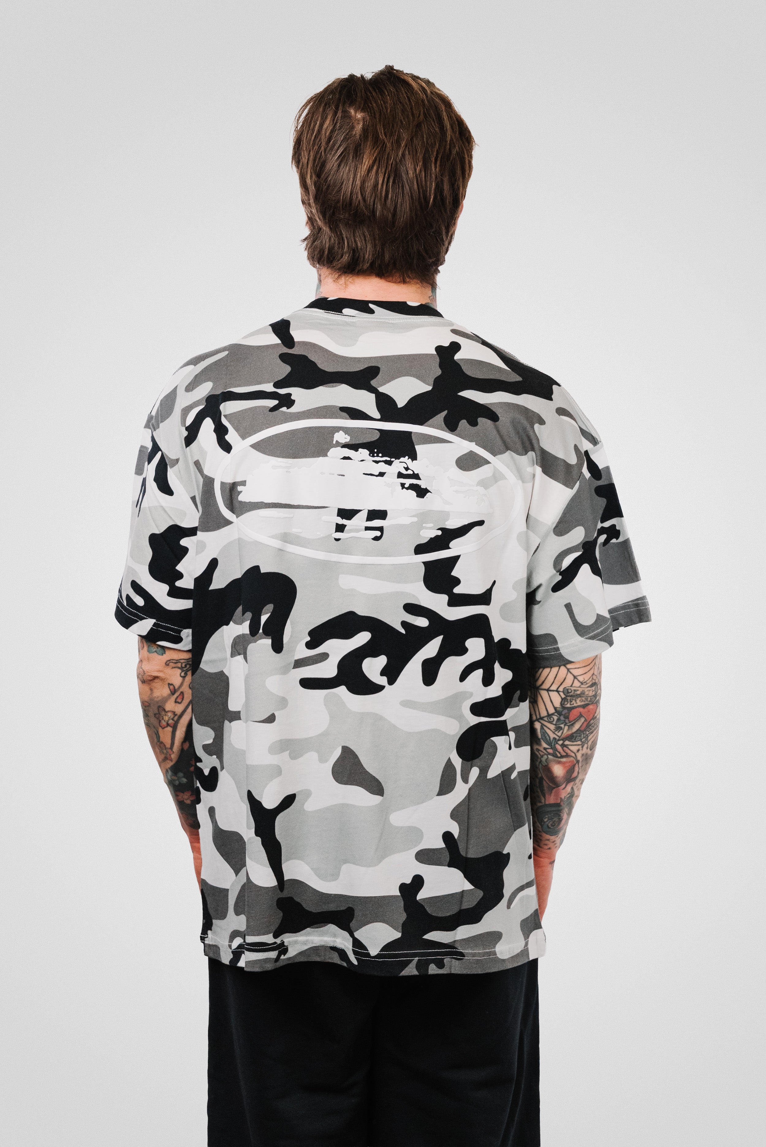 CORTEIZ ISLAND PRINT TEE FOREST CAMO