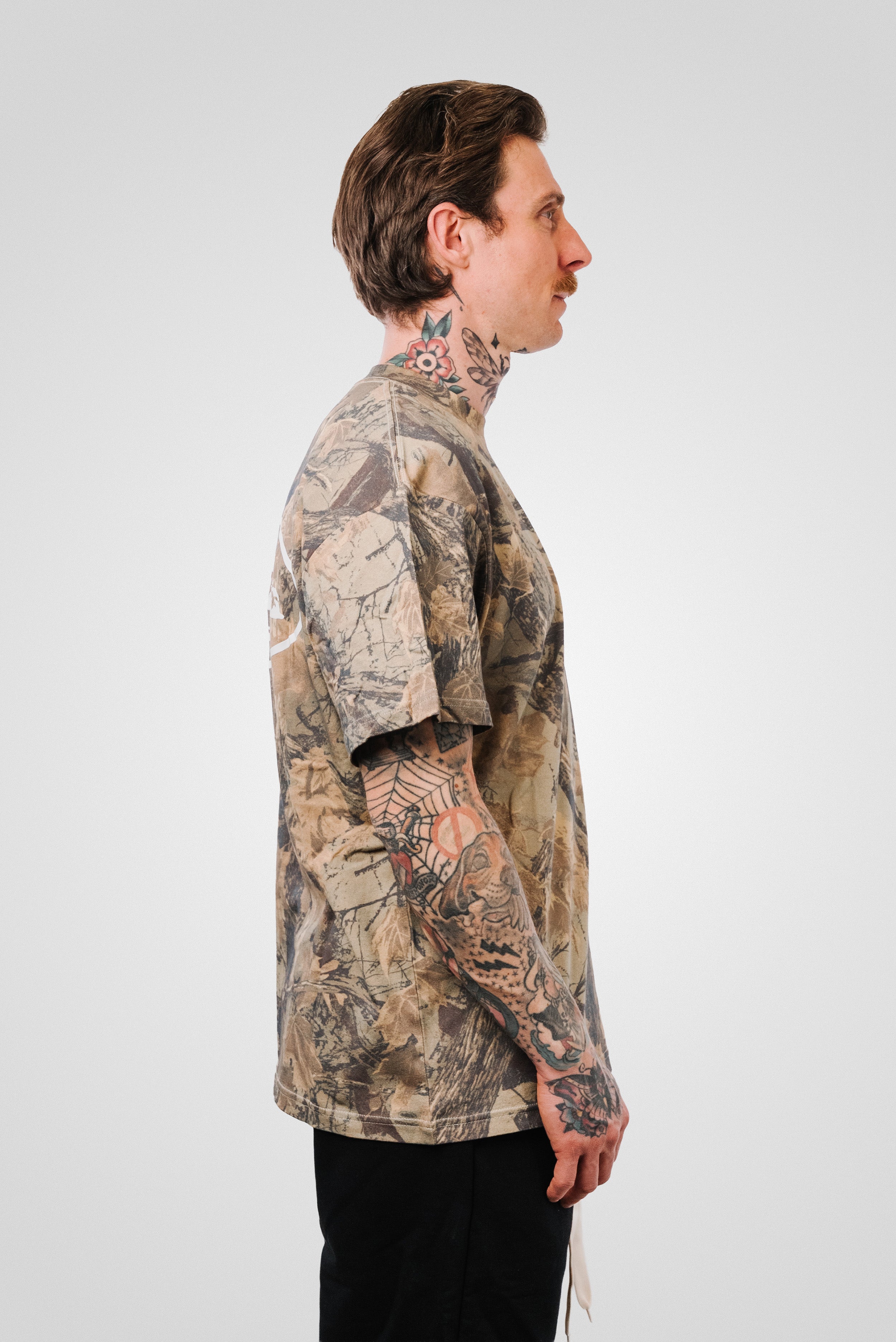 CORTEIZ ISLAND PRINT TEE ARTIC CAMO