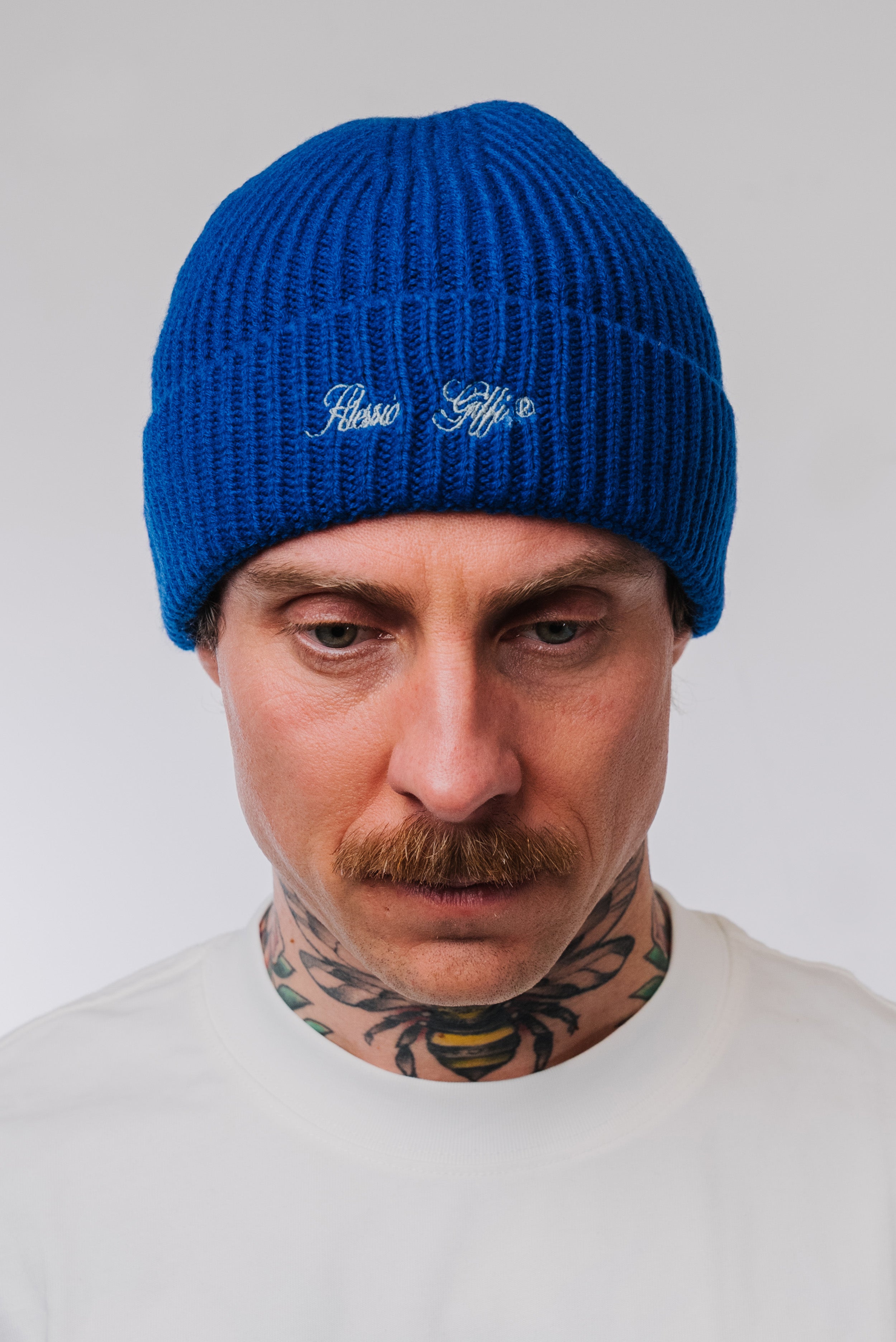 BEANIE BLUE - ALESSIO GIFFI