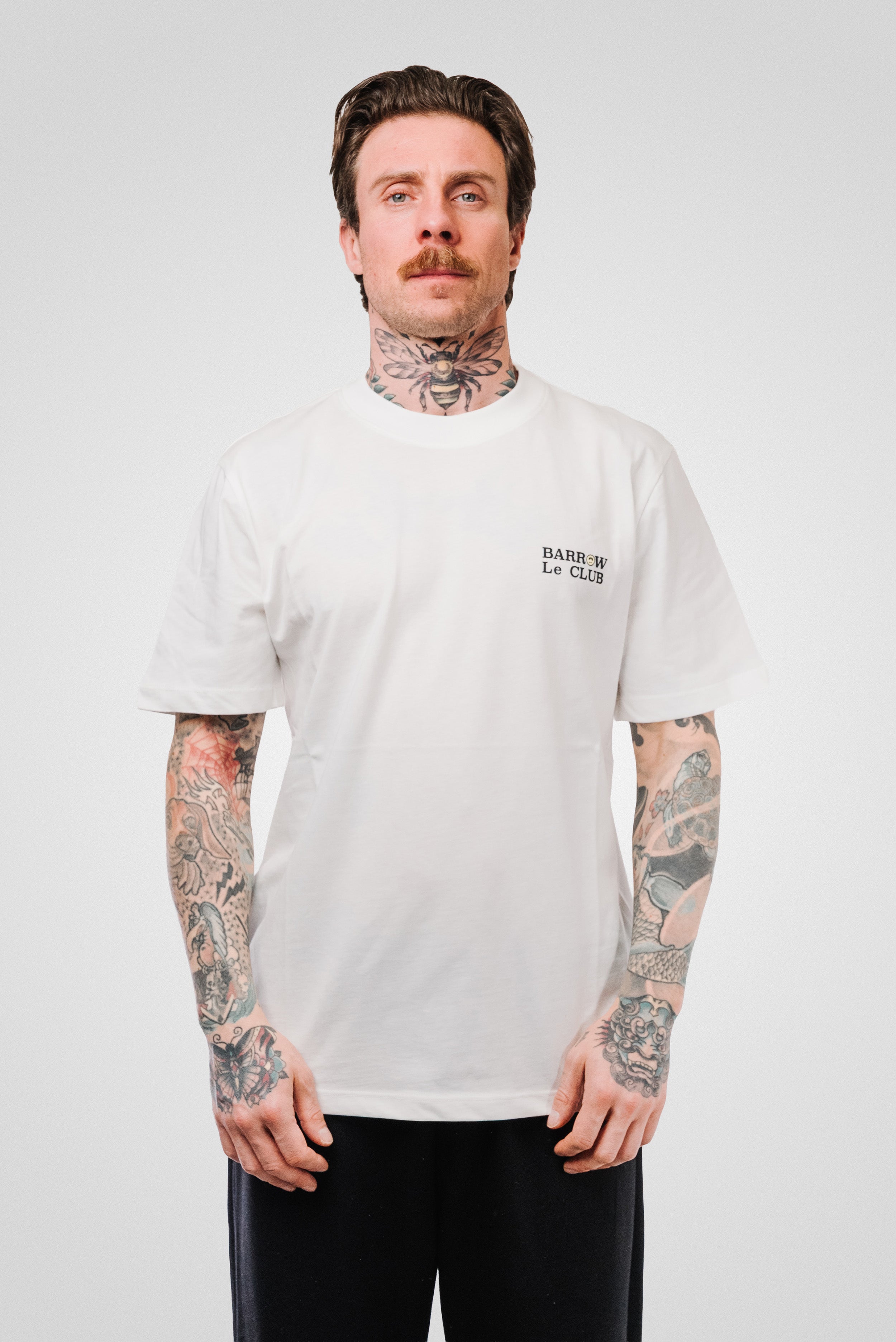 LE CLUB JERSEY TEE WHITE UNISEX - Barrow