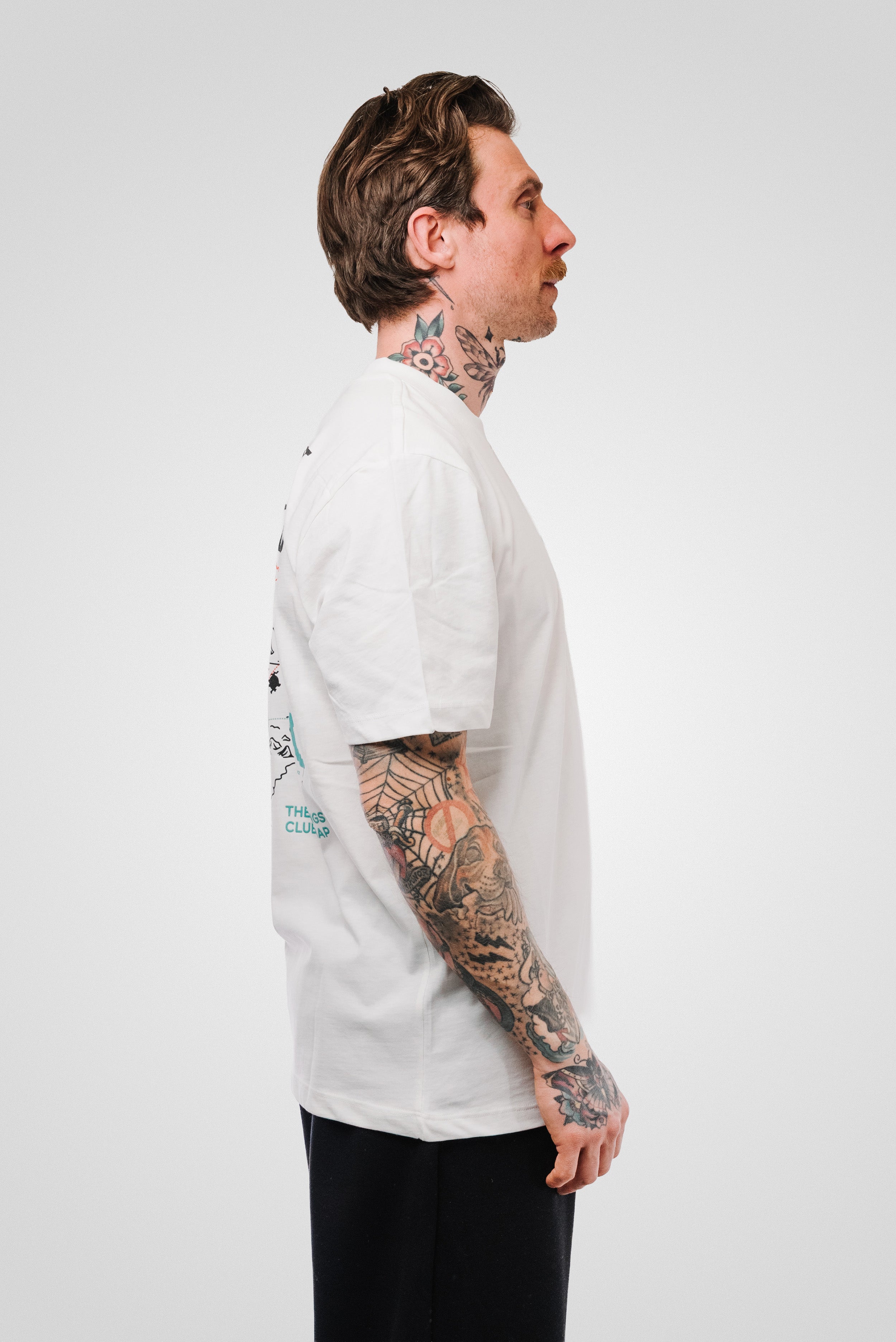 LE CLUB JERSEY TEE WHITE UNISEX - Barrow