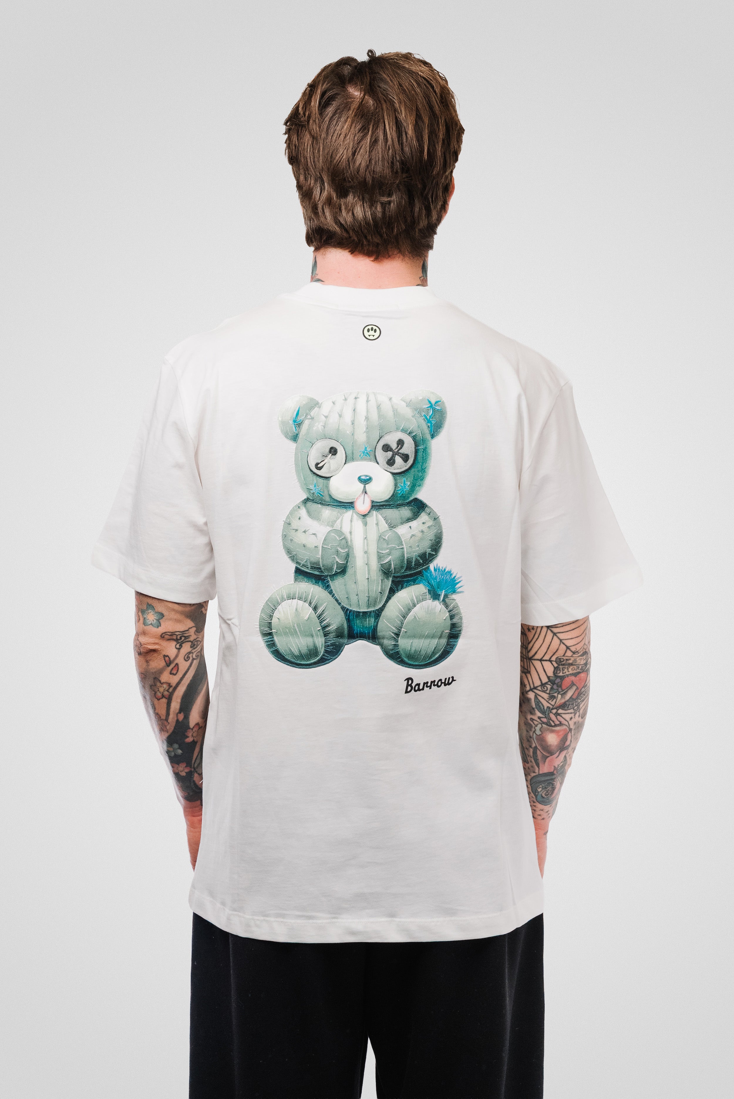 GO FOR IT JERSEY TEE WHITE UNISEX - Barrow