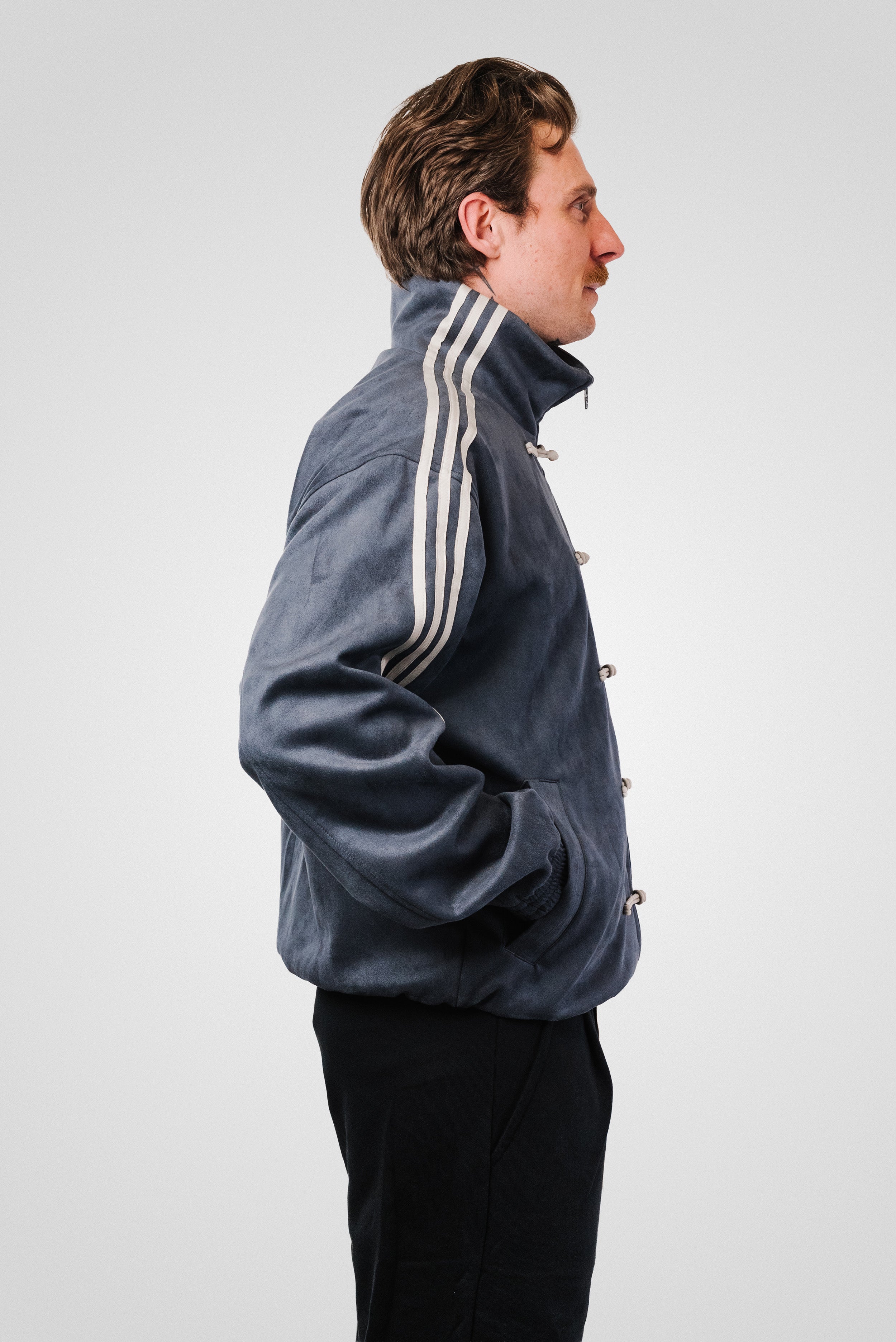 ADIDAS JACKET CCT CHINESE TRACK TOP 3.1 DARK GREY (ASIA SIZING)