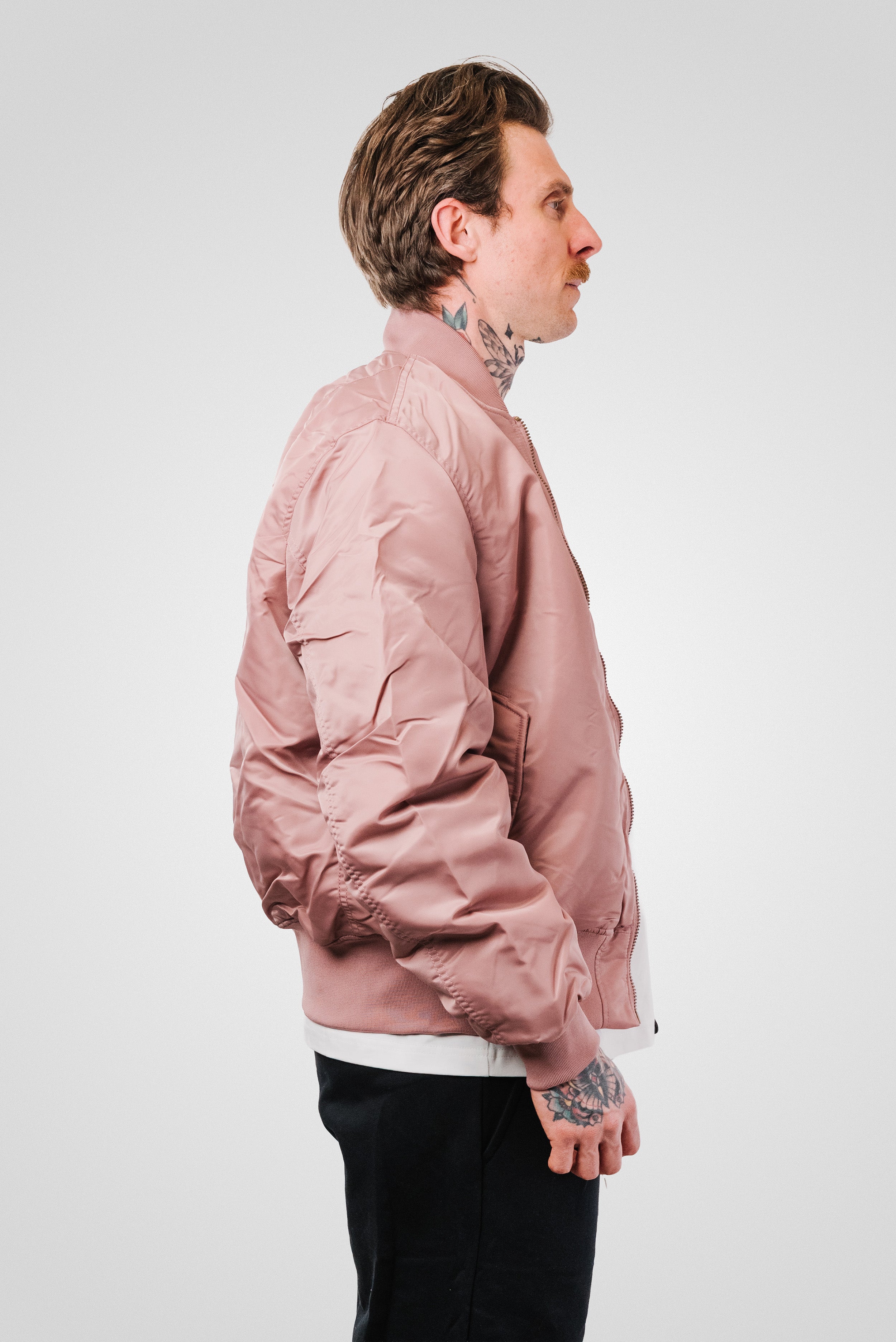 BOMBER JACKET SALMON - Signs Brand