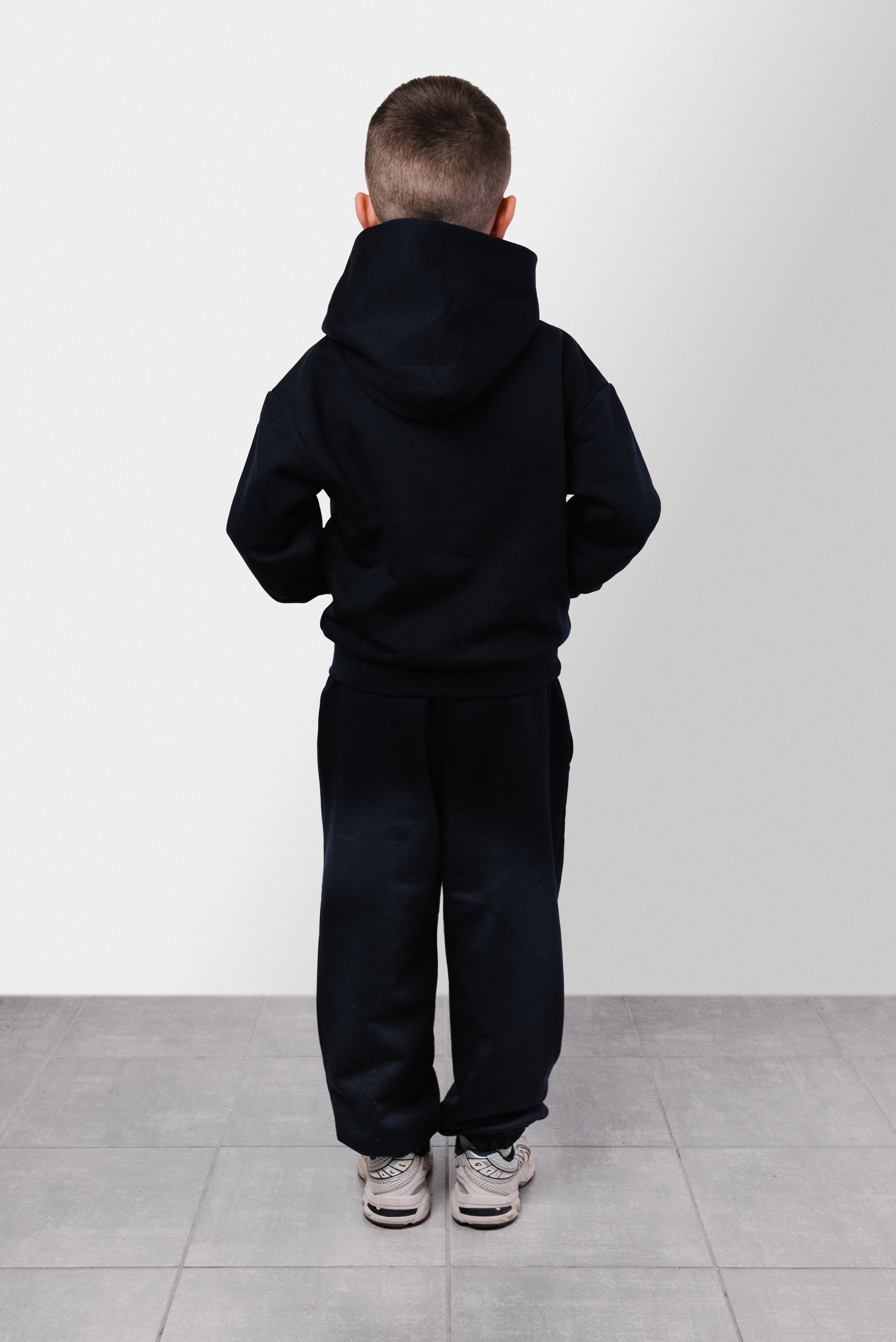 HOODIE BLUE HEART RED BABY - Nabu Brand