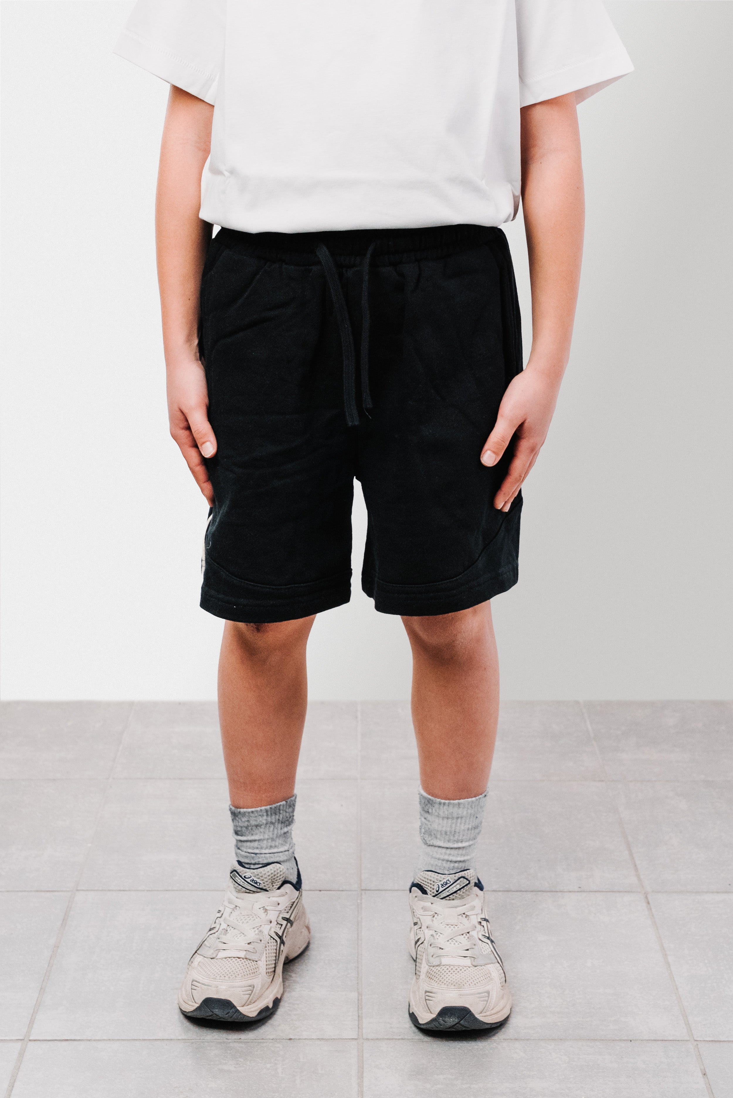 BABY BLACK CLASSIC SHORTS - Shoebuya Design