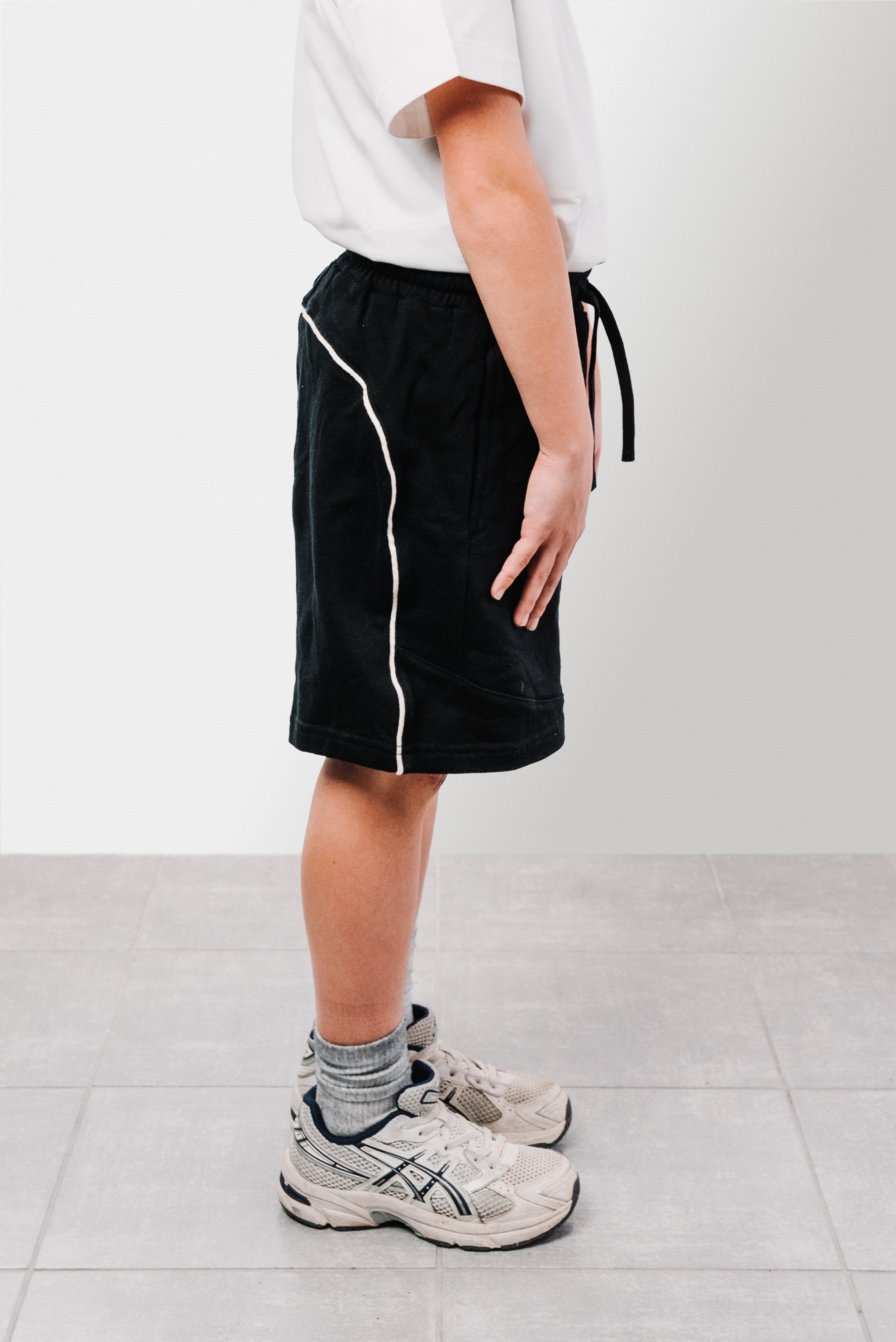 BABY BLACK CLASSIC SHORTS - Shoebuya Design