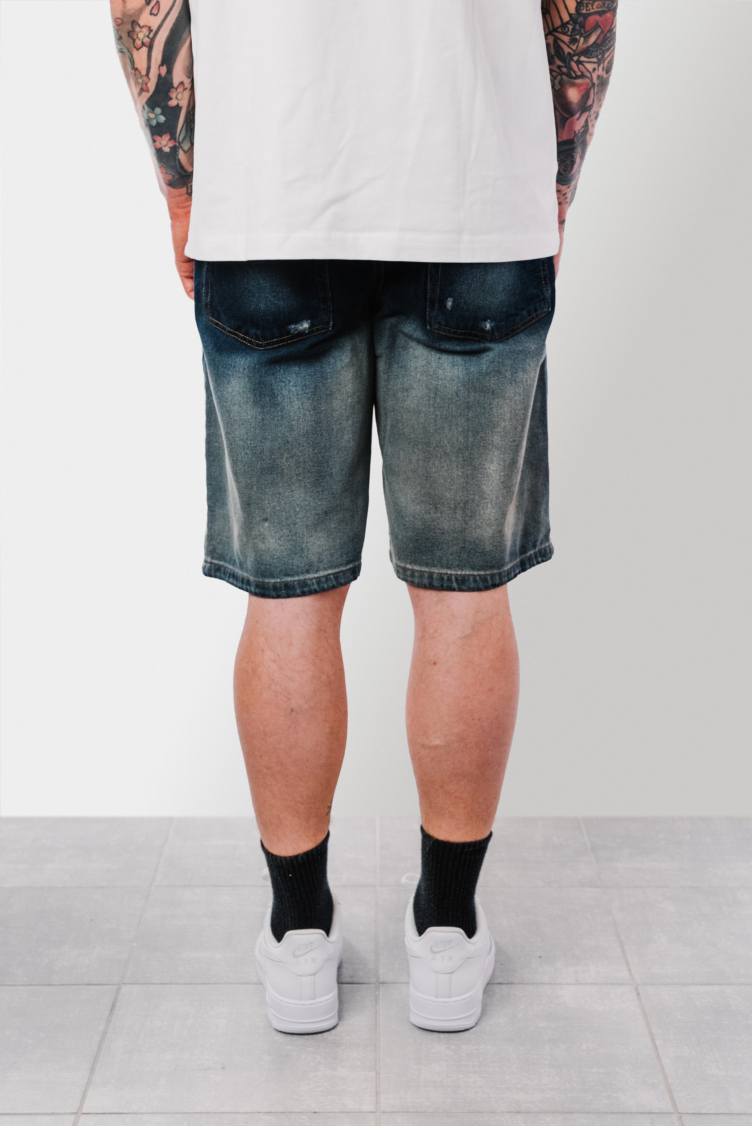 SLAVED DENIM SHORT - Replacement Brand