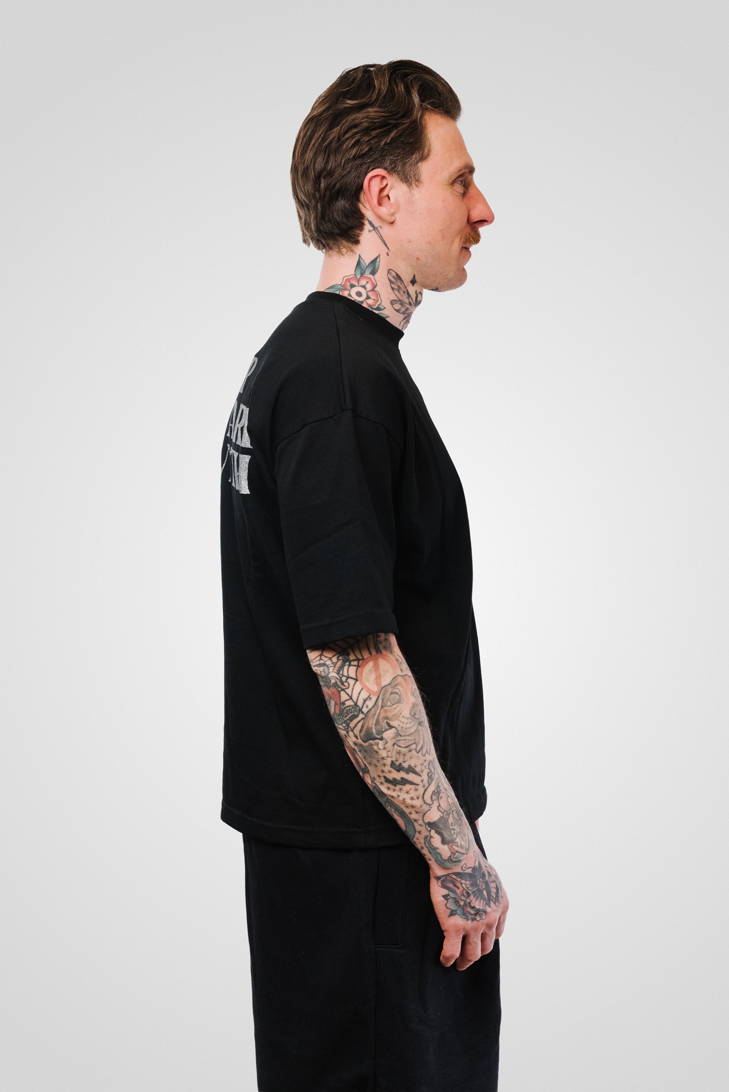 SAFE NUDES BLACK TEE - Replacement Brand