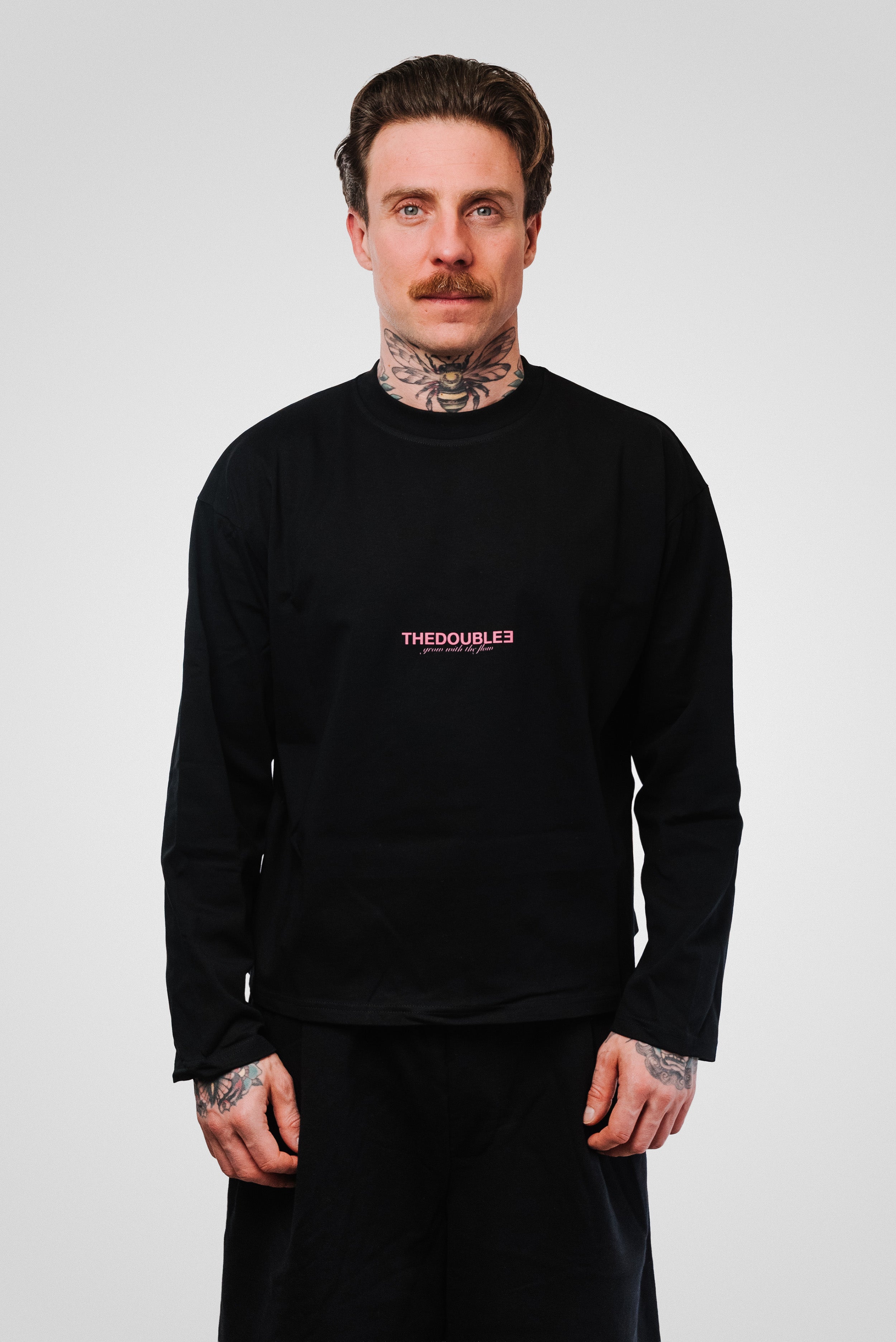 MY CRUSHES BLACK BOXY LONGSLEEVE - TheDoubleE