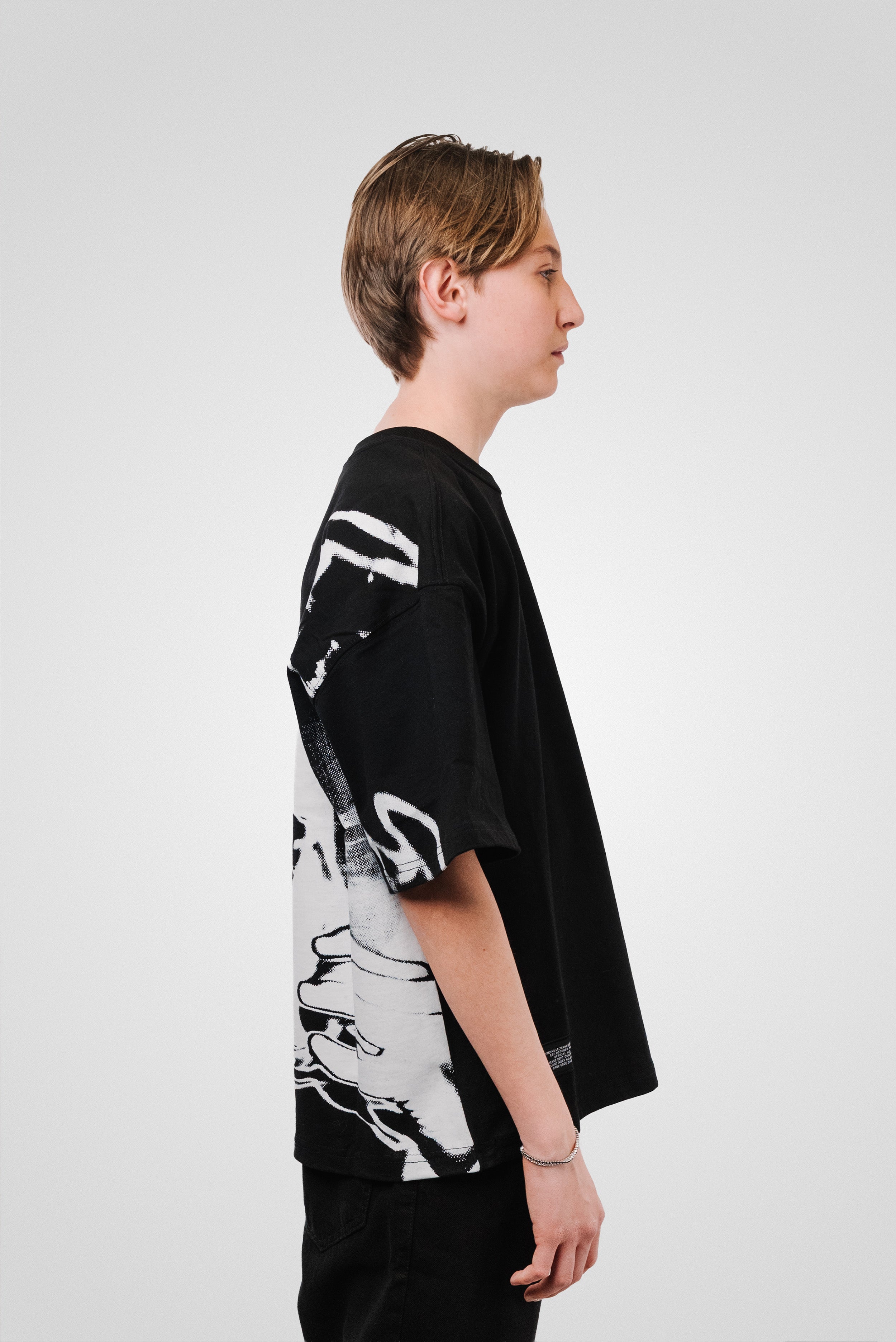 BALACLAVA BACKPRINT TEE BLACK - Alpha Industries