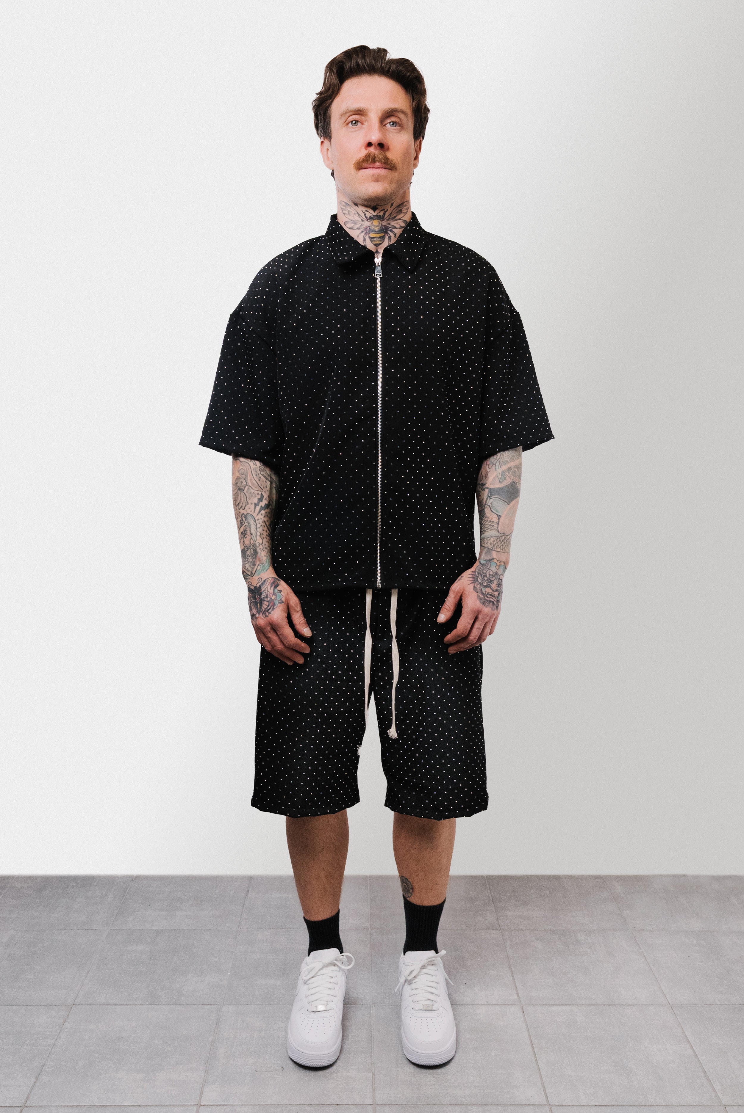 MIDNIGHT GLITTER SUIT BLACK - Replacement Brand