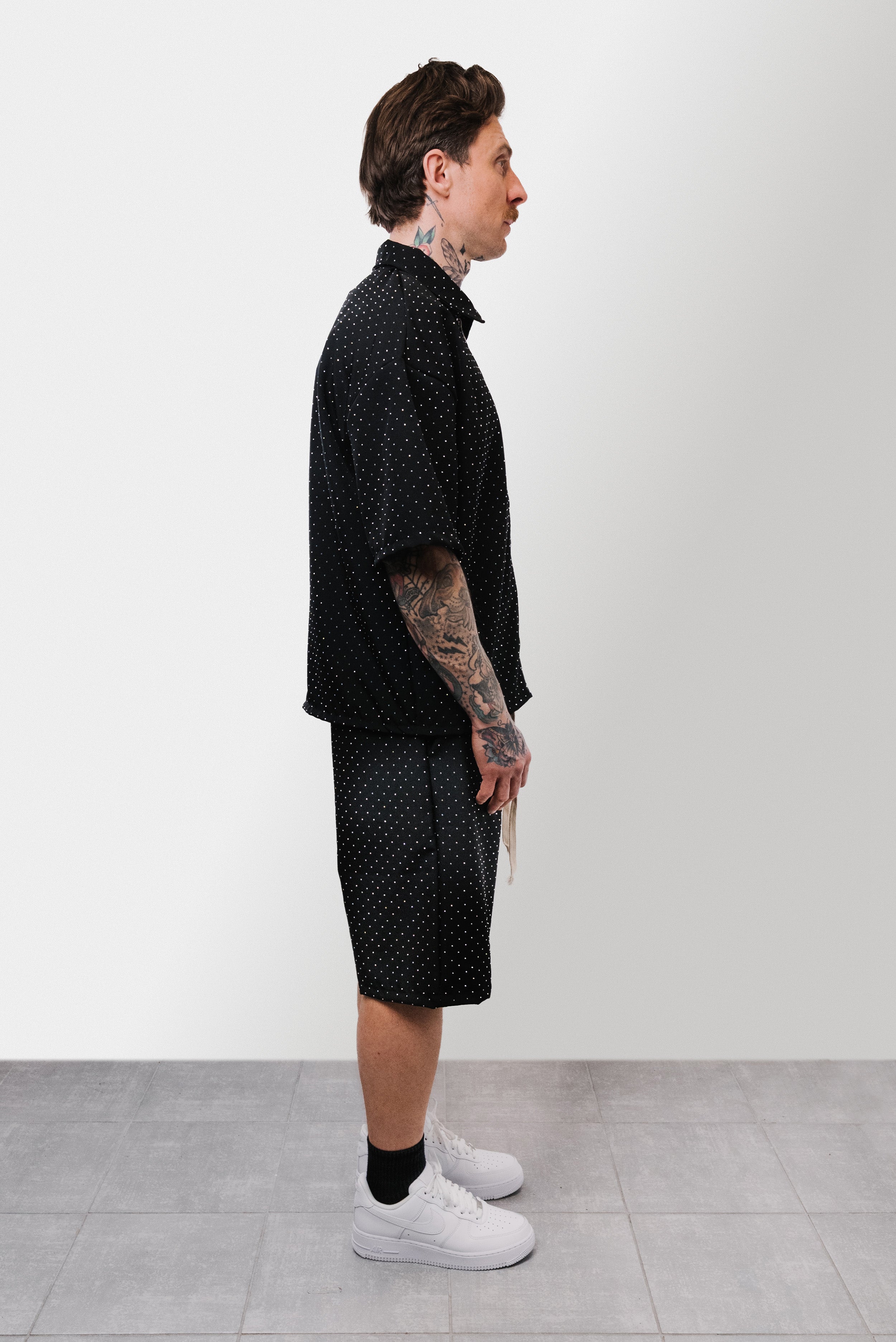 MIDNIGHT GLITTER SUIT BLACK - Replacement Brand
