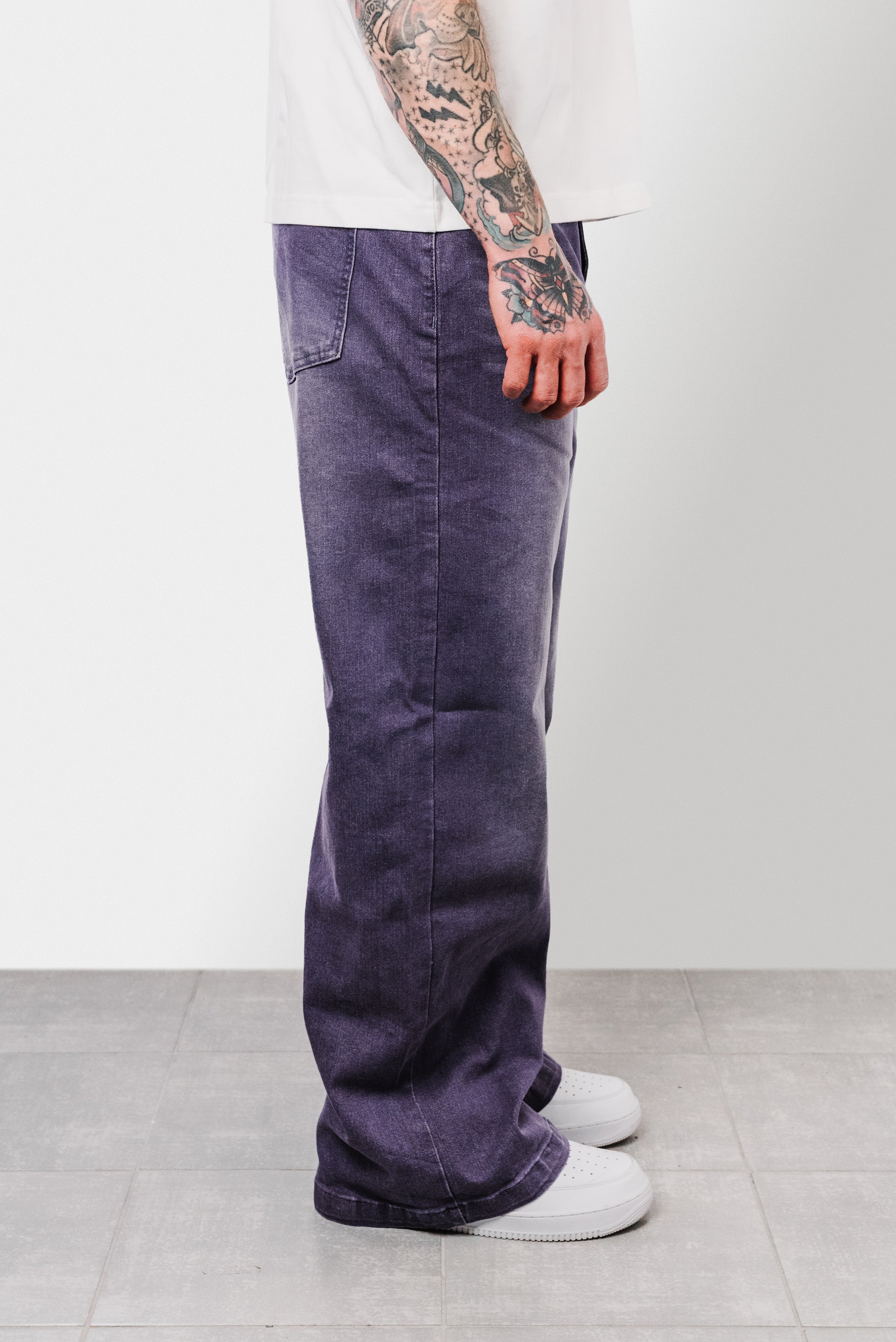 THE PURPLE BAGGY JEANS - Shoebuya Design