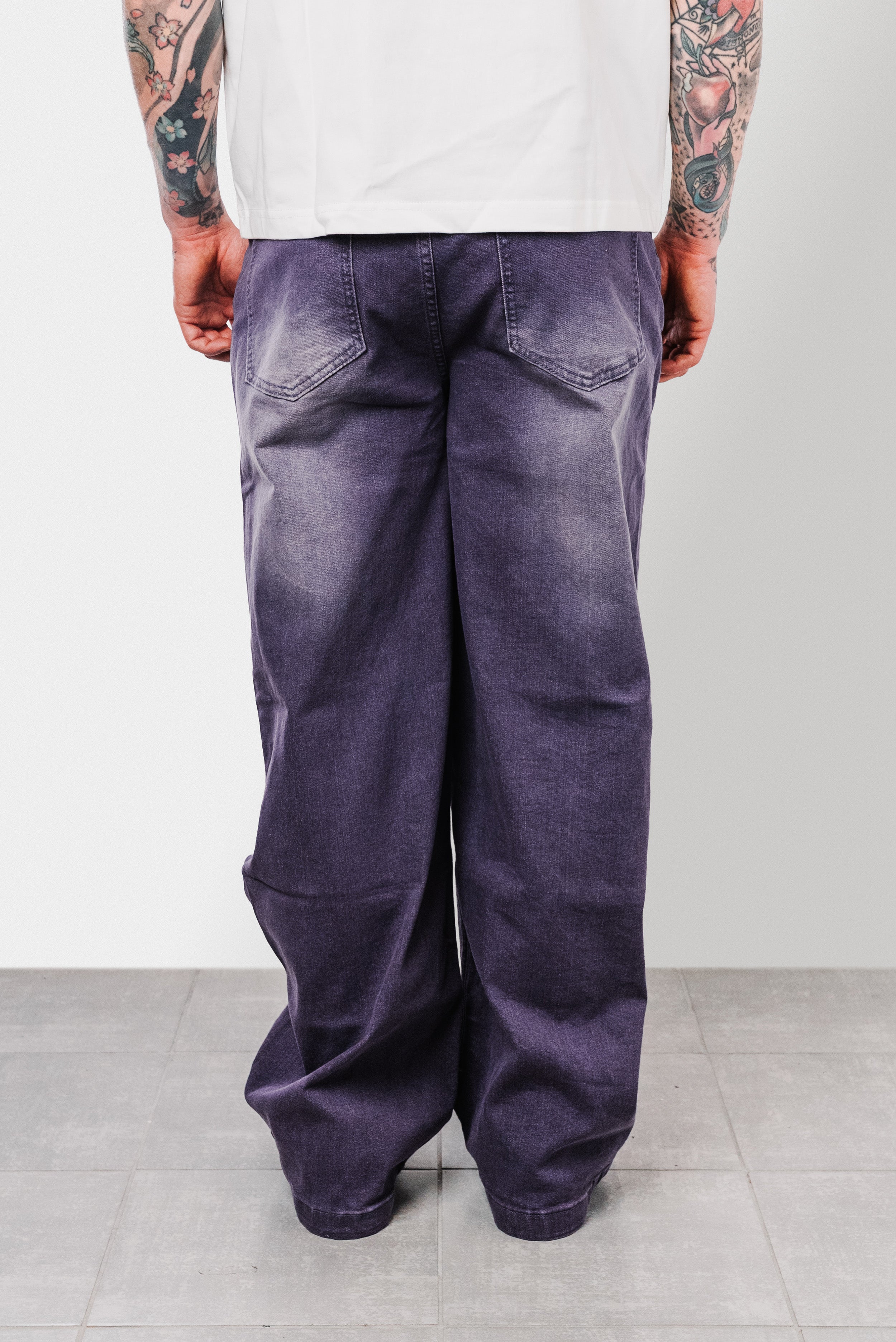 THE PURPLE BAGGY JEANS - Shoebuya Design