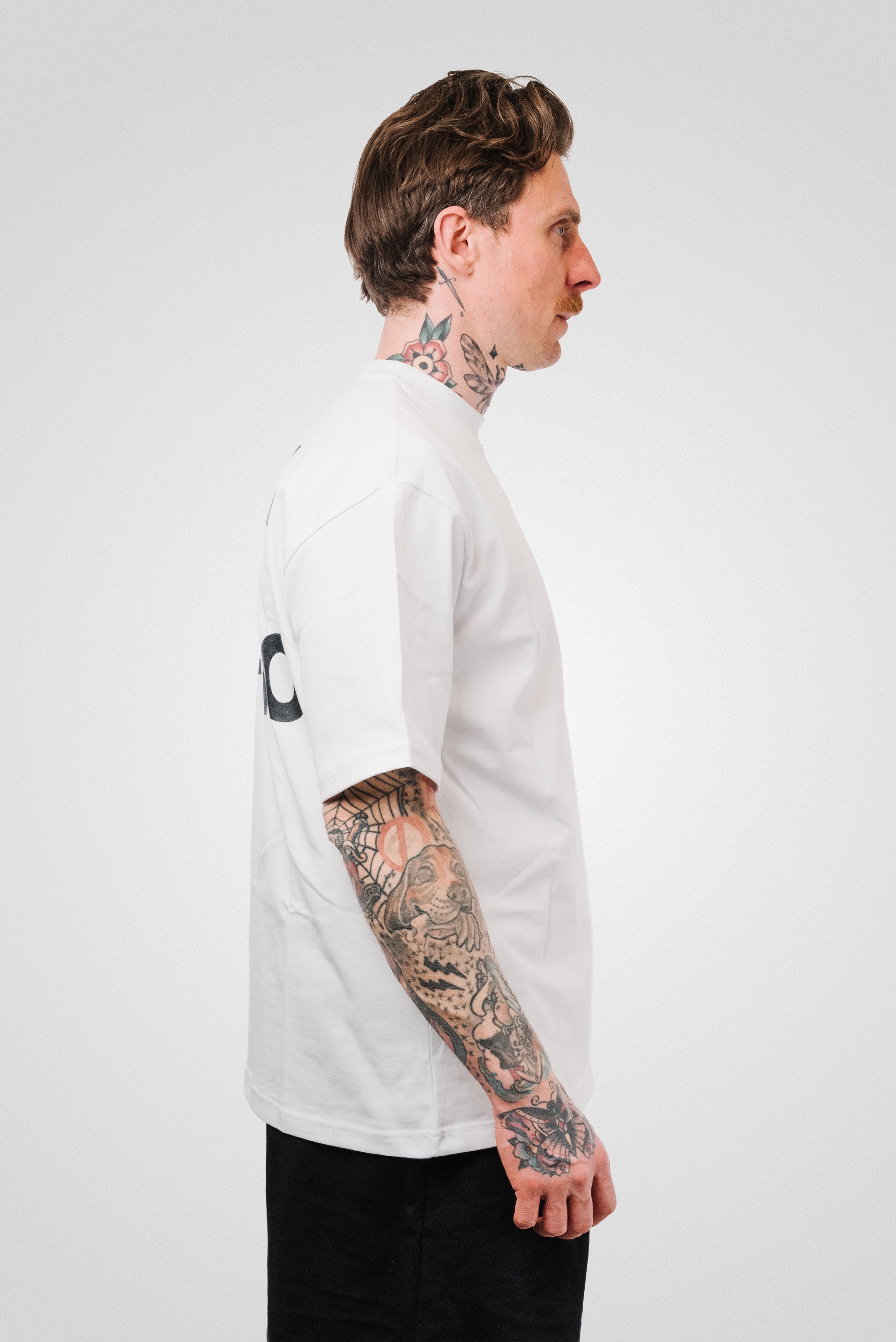 COME TI SOFFRO TEE WHITE- Replacement Brand