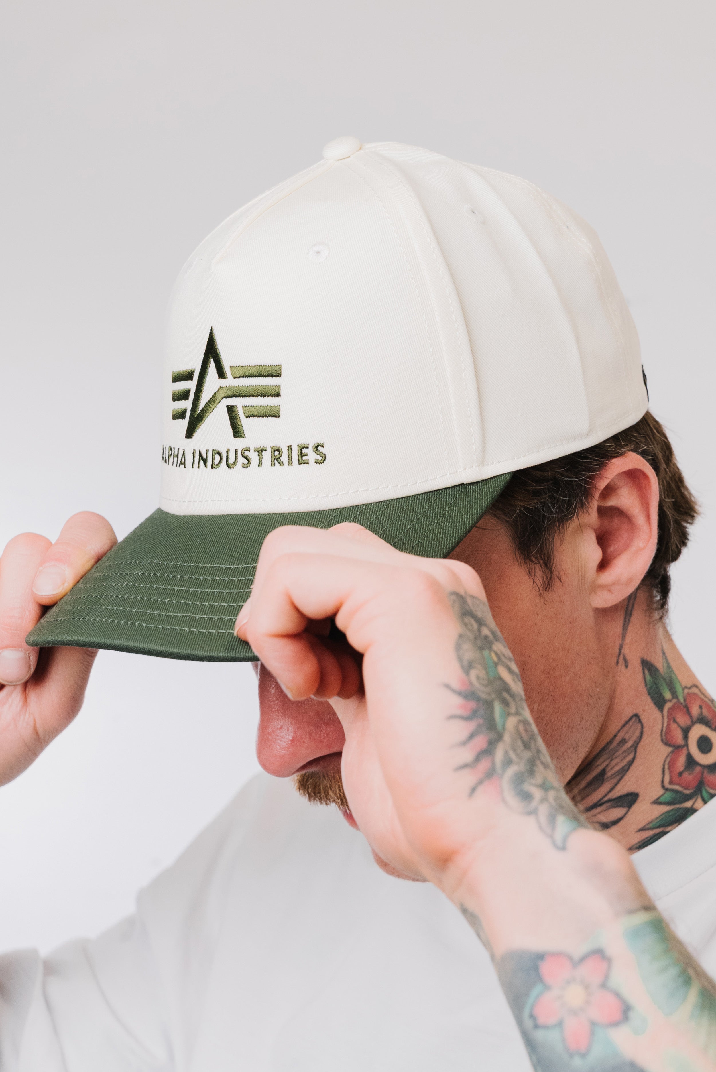 WASHED TWO TONE CAP - Alpha Industries