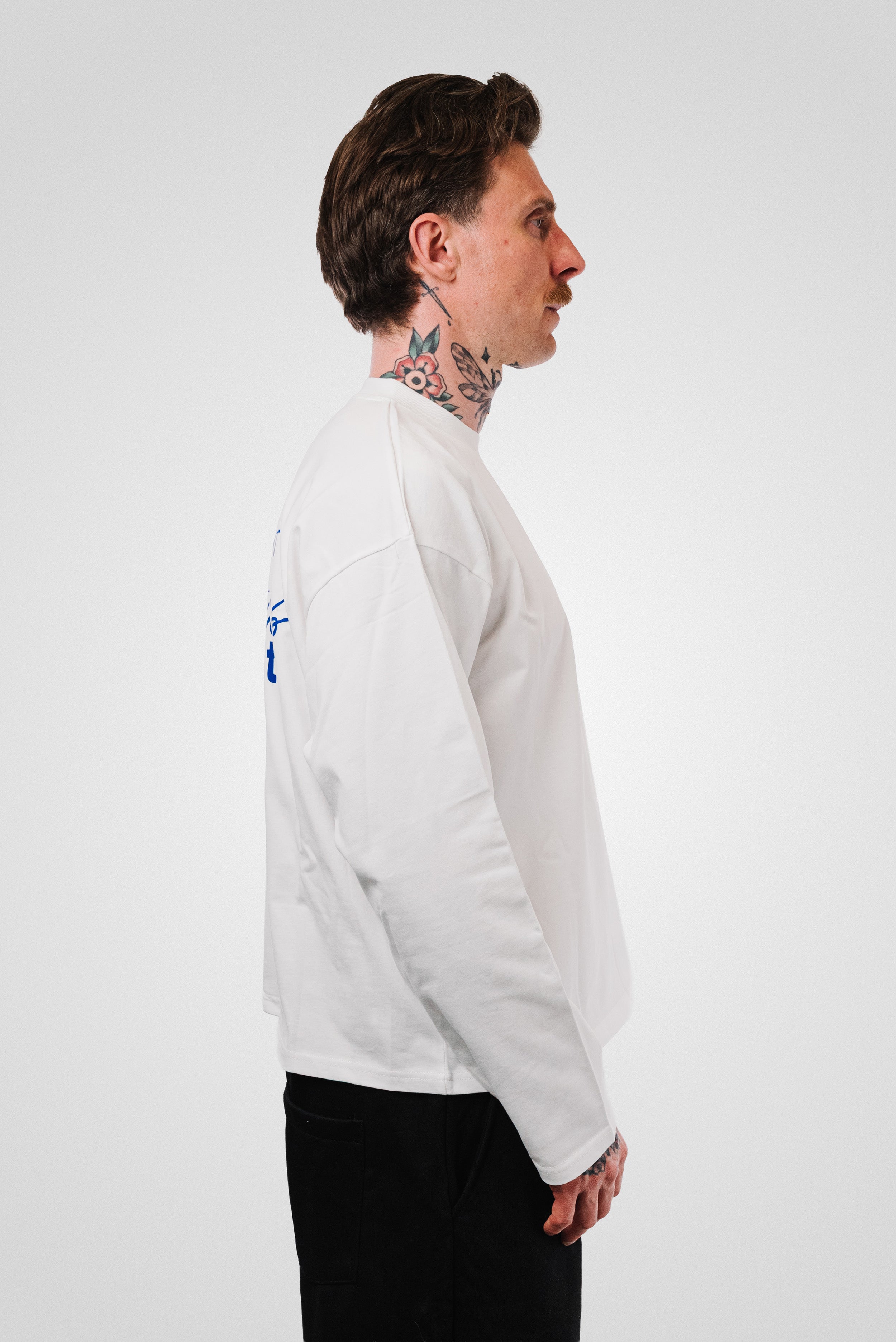 ONLY FANS WHITE BOXY LONGSLEEVE - TheDoubleE