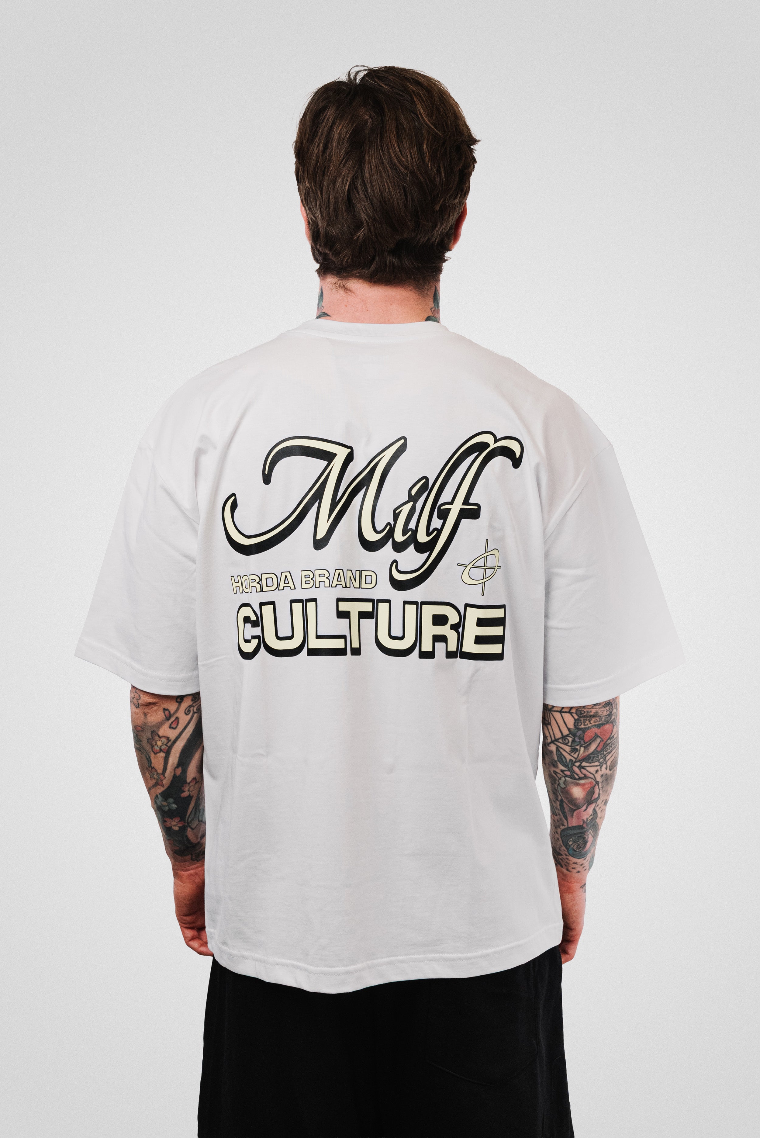 MILF TEE WHITE/YELLOW - Horda Brand