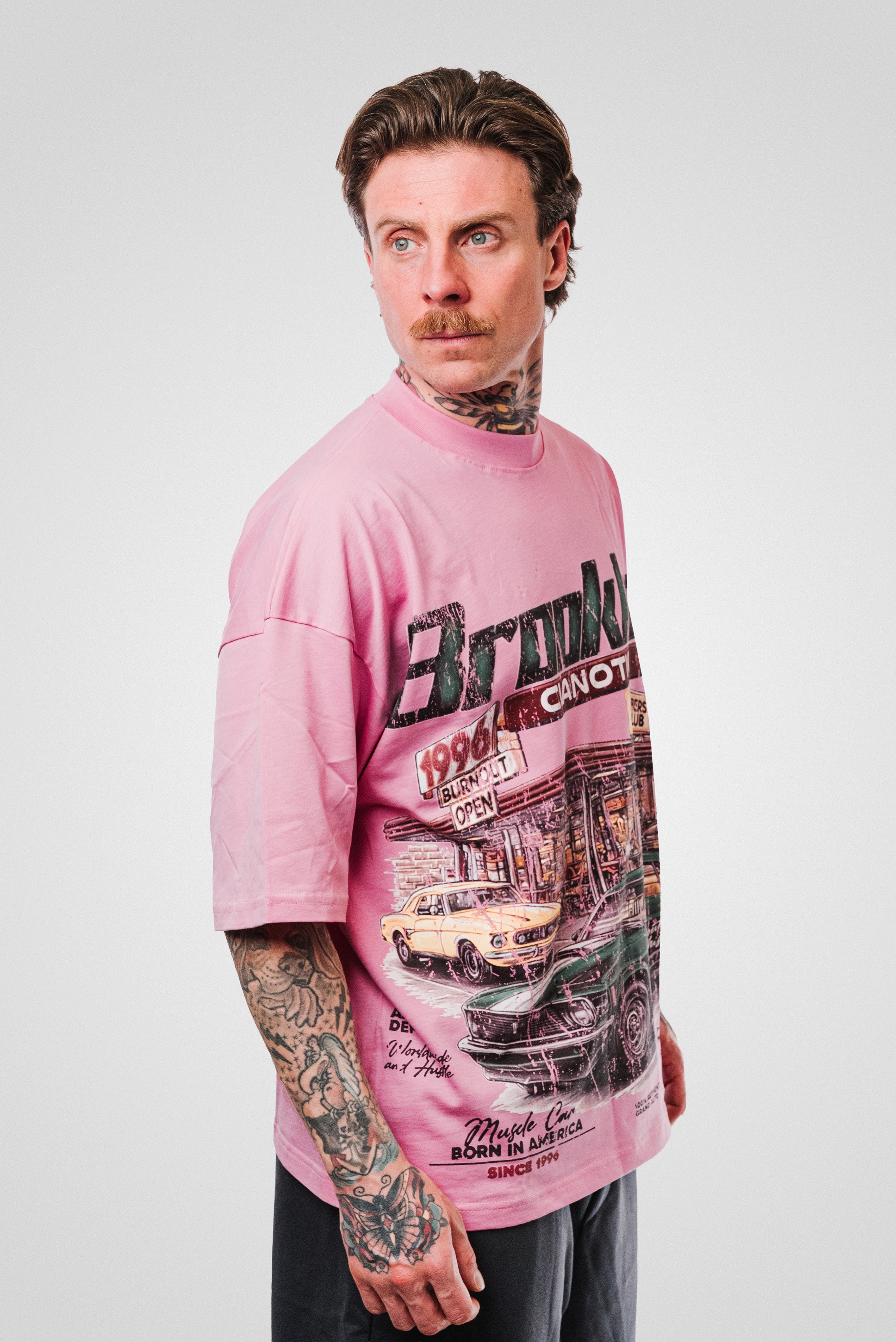 BROOKLYN PINK TEE